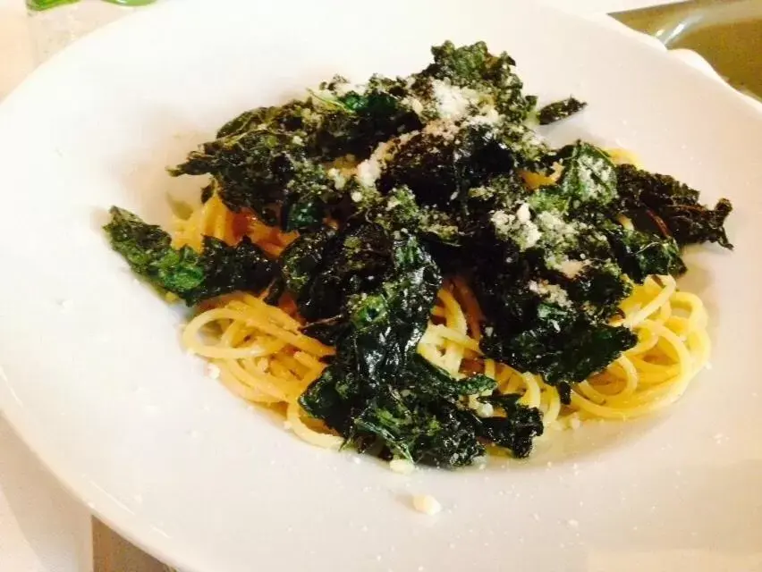 Food close-up, Bird's-eye View in La Bussola Da Gino