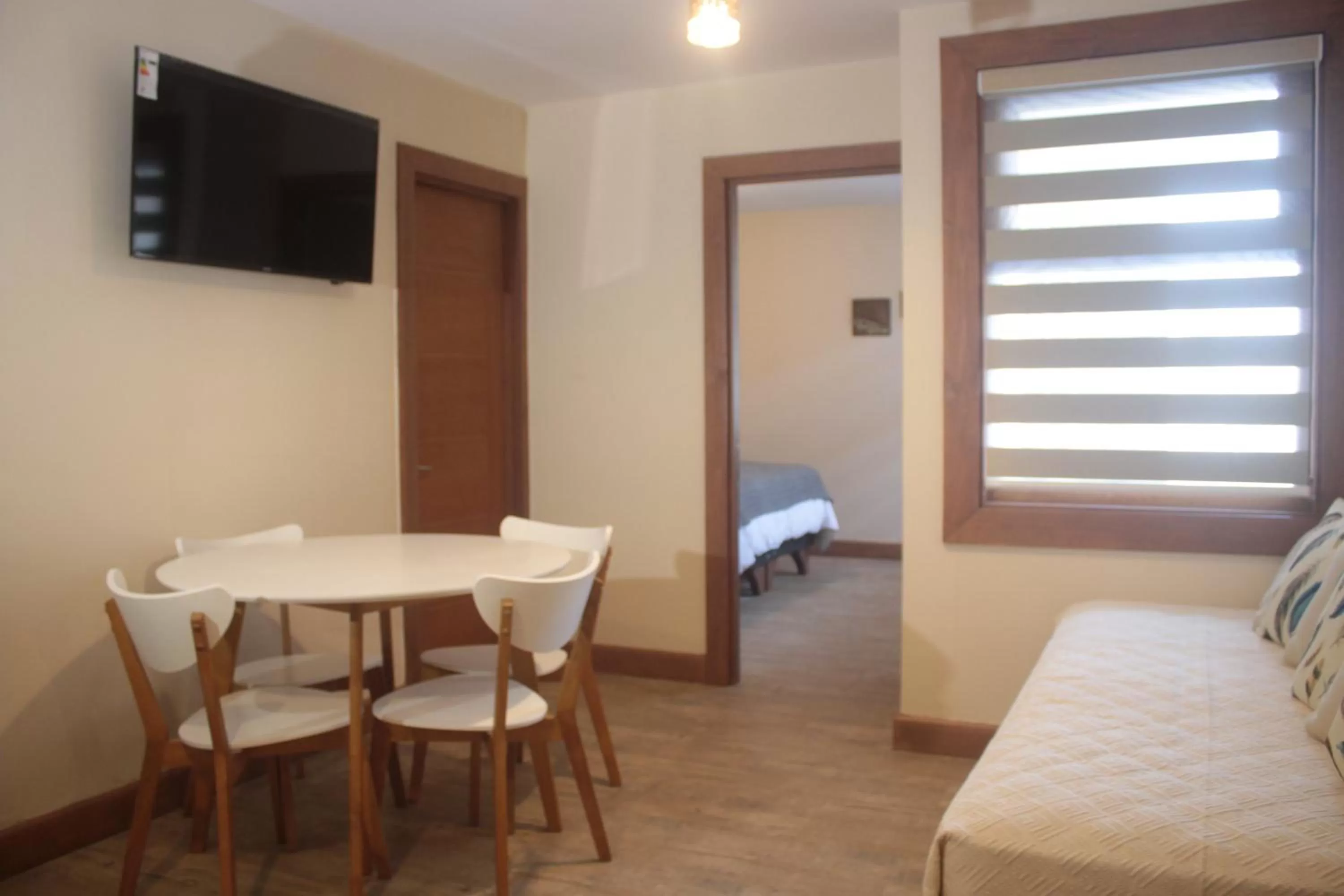 Bed in Entre Cumbres Apart Hotel