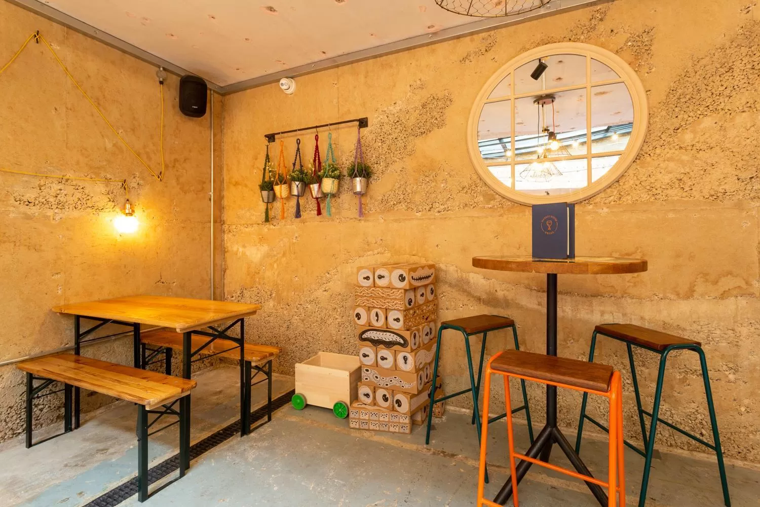 Seating area in The Market House