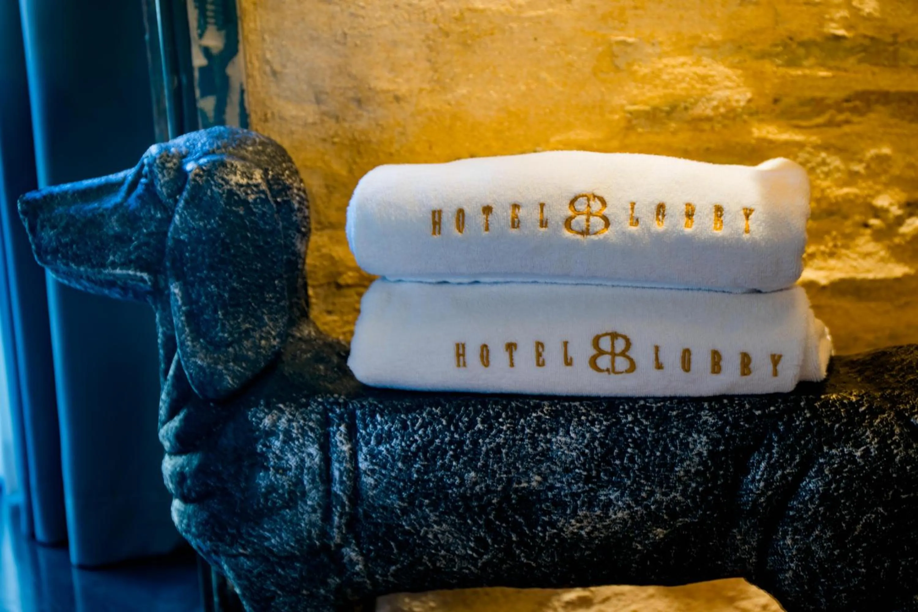 towels in Hotel Lobby