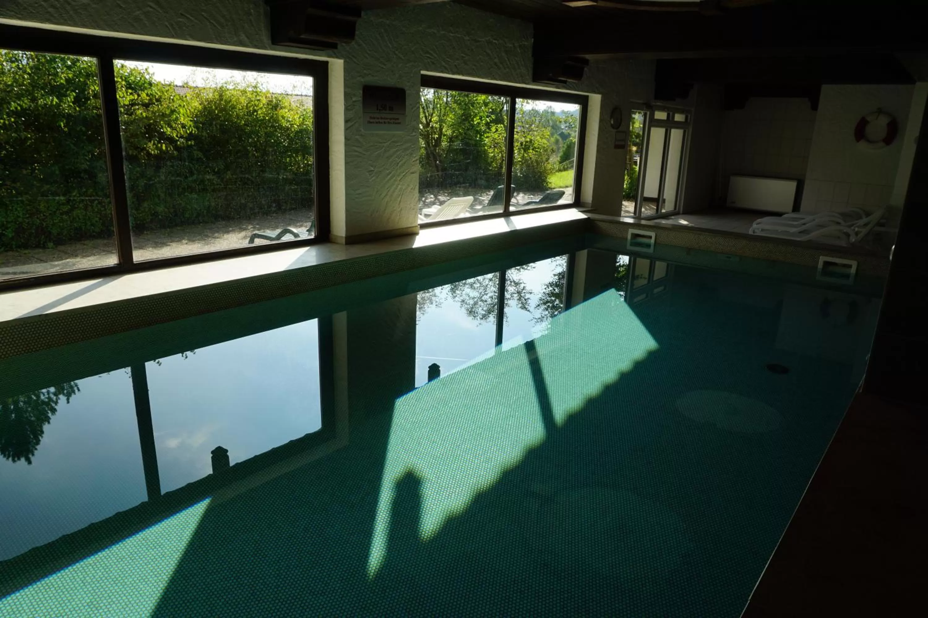Swimming pool in Hotel Sonnenbichl