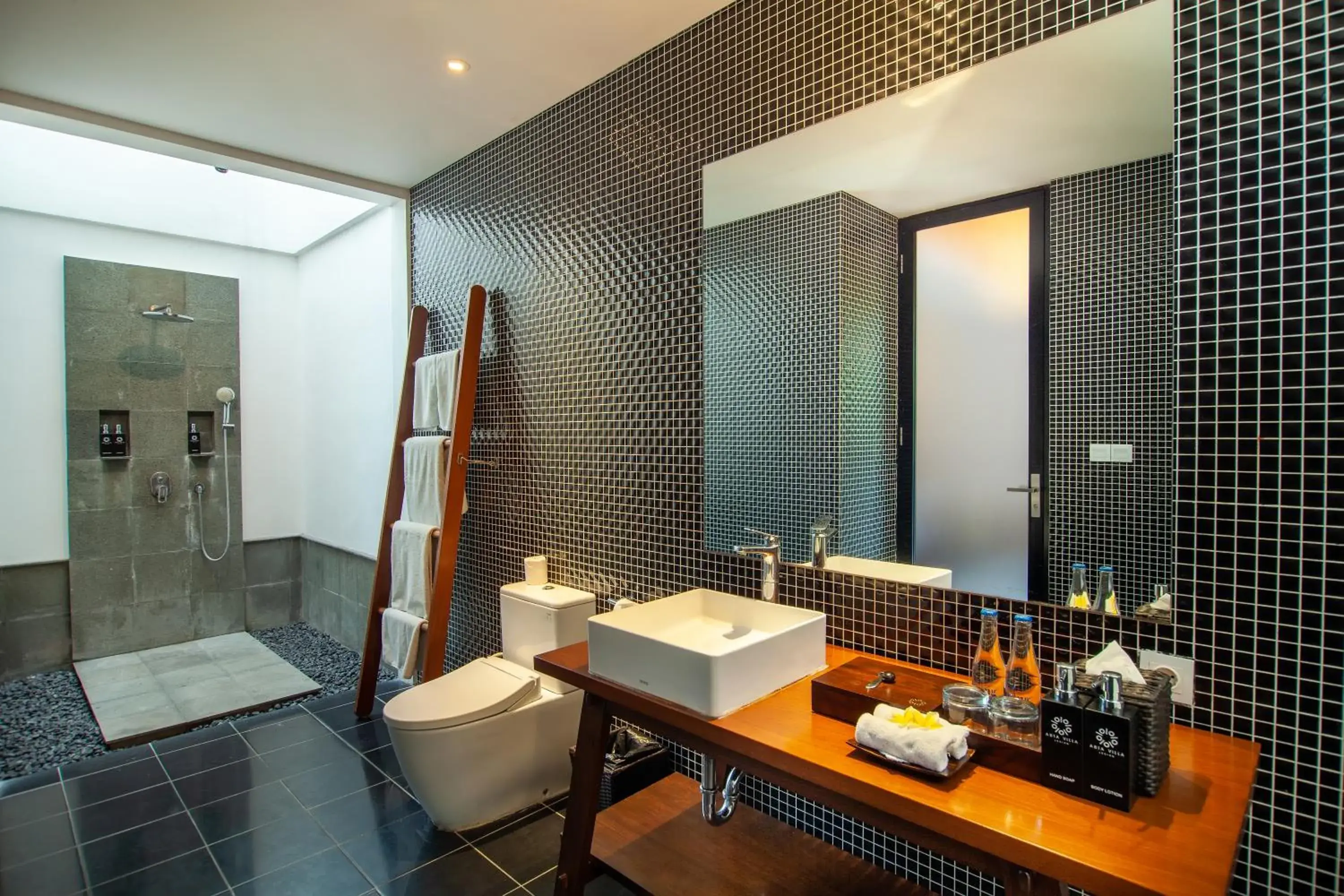 Shower, Bathroom in Abia Villas