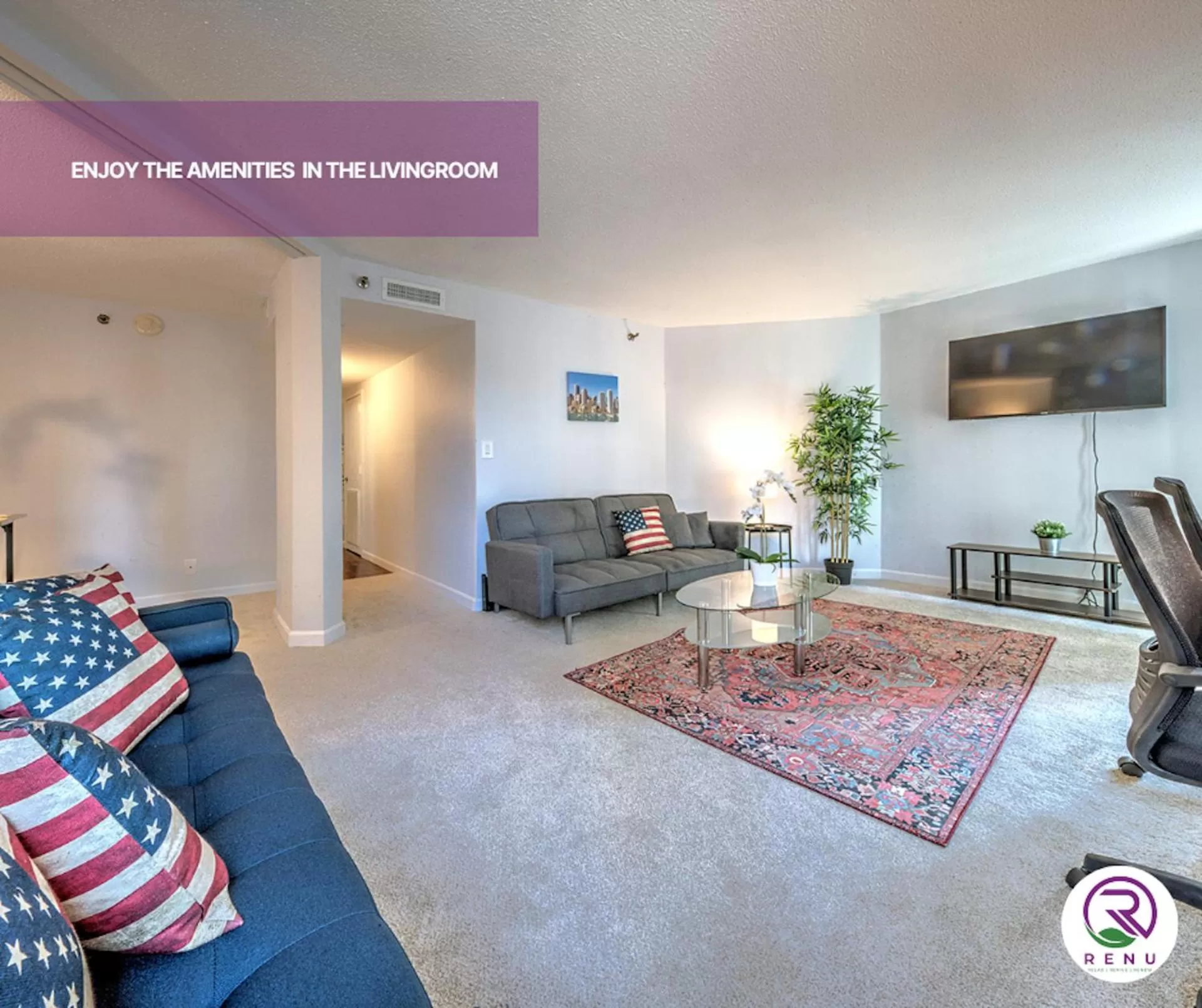 Living room, Seating Area in Renu At Back Bay