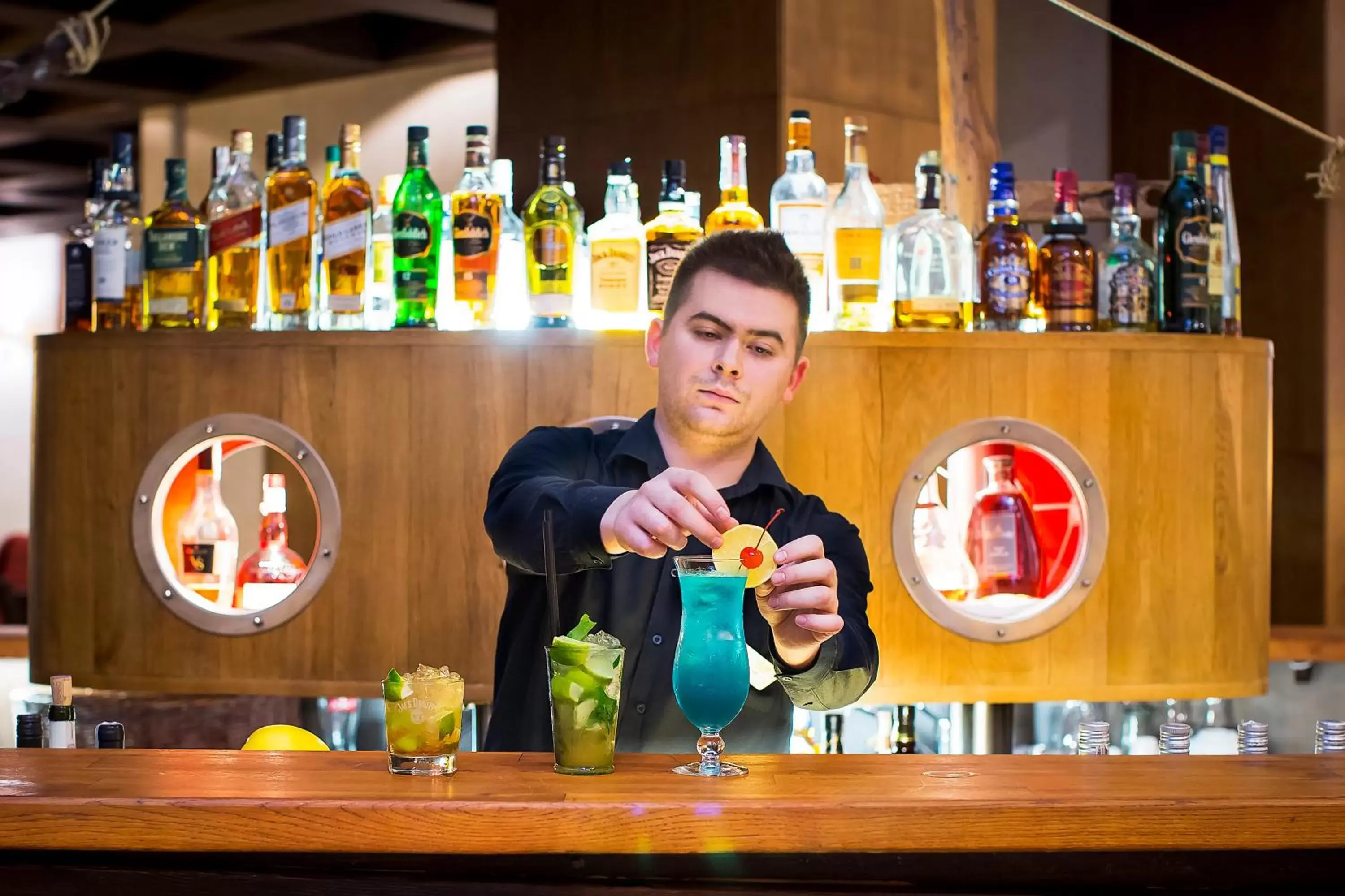 Alcoholic drinks, Lounge/Bar in Hotel Król Kazimierz