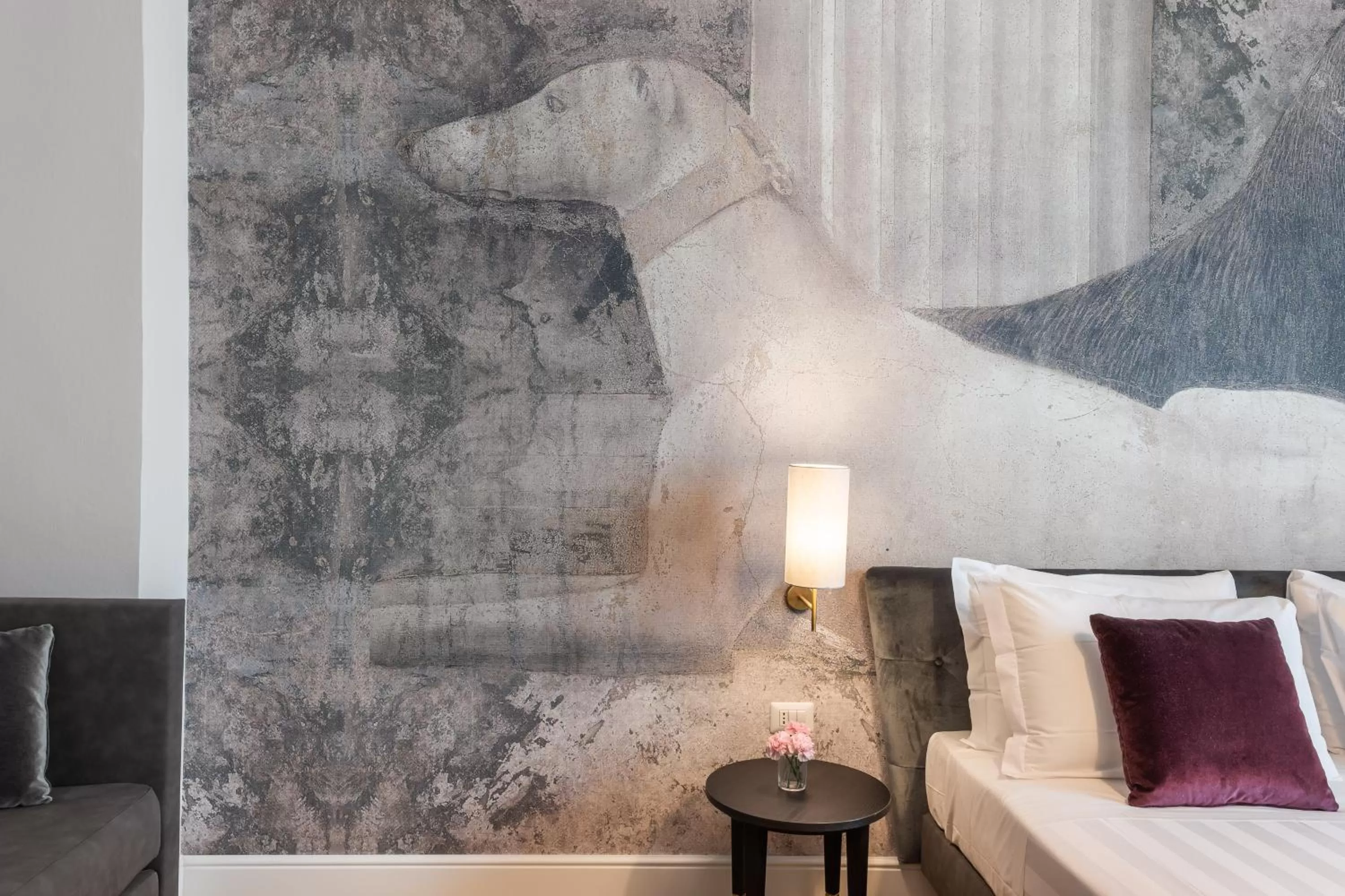 Bed in 3110 ArtHotel