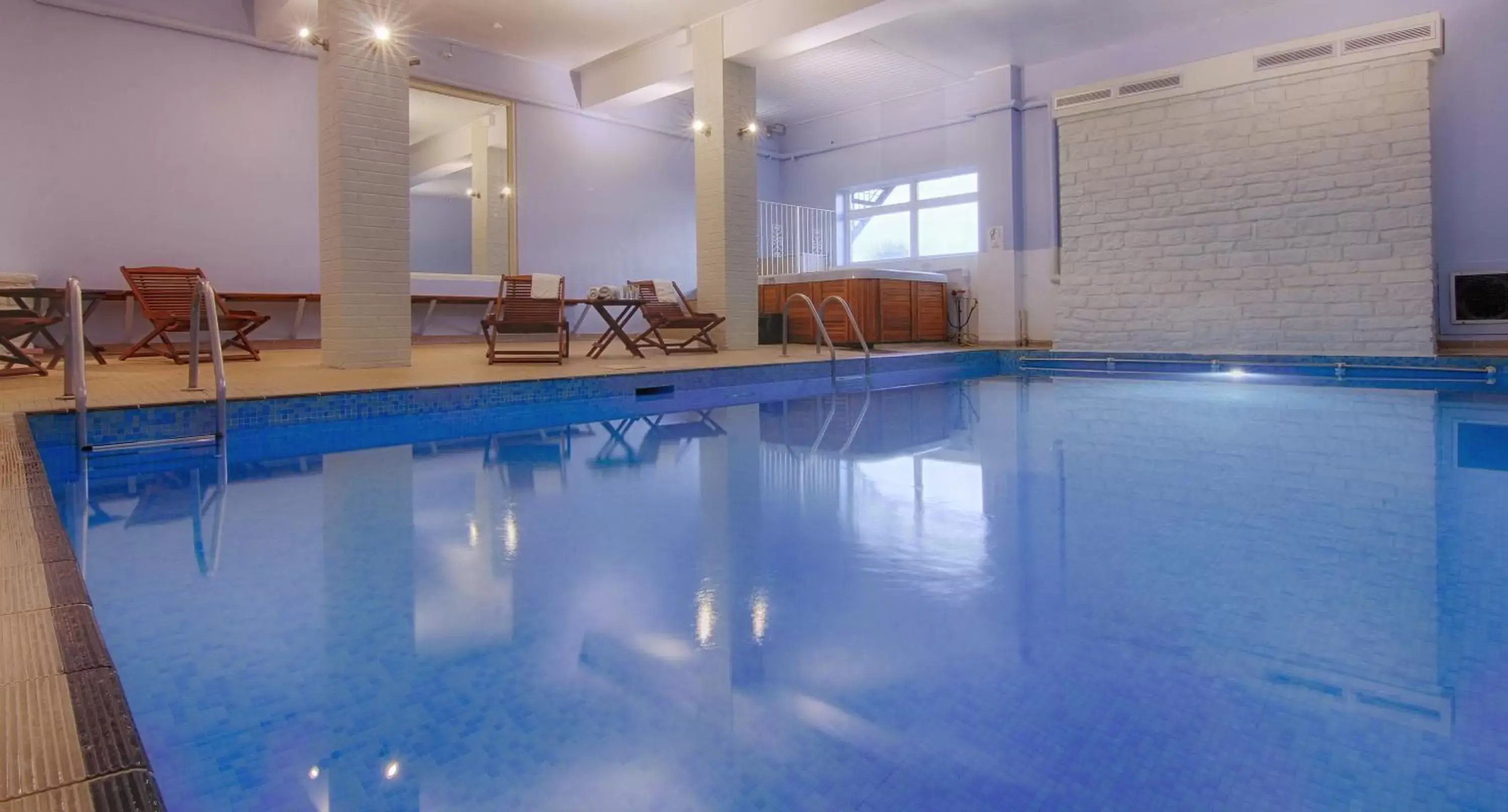 Swimming Pool in Luccombe Hall Hotel