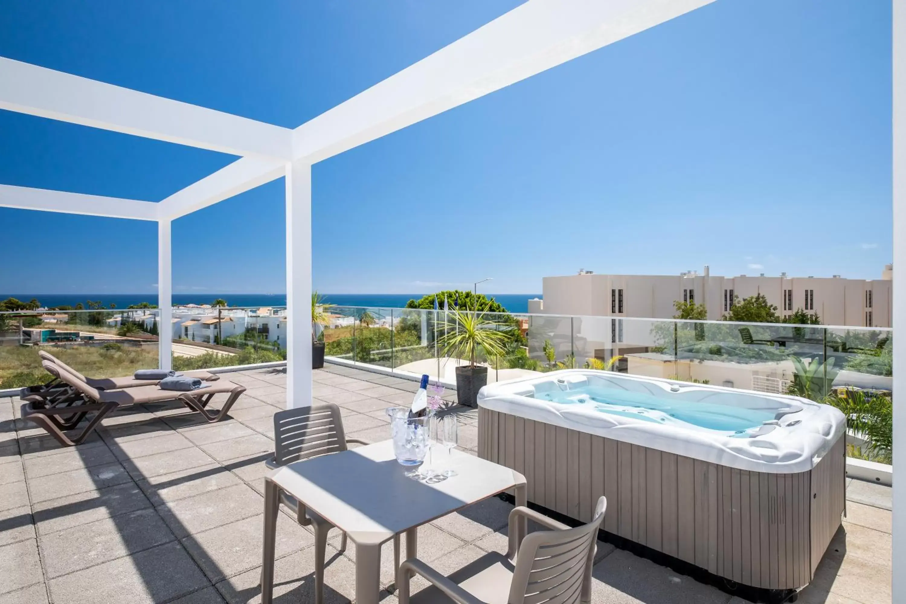 Balcony/Terrace in Lagos Atlantic Hotel