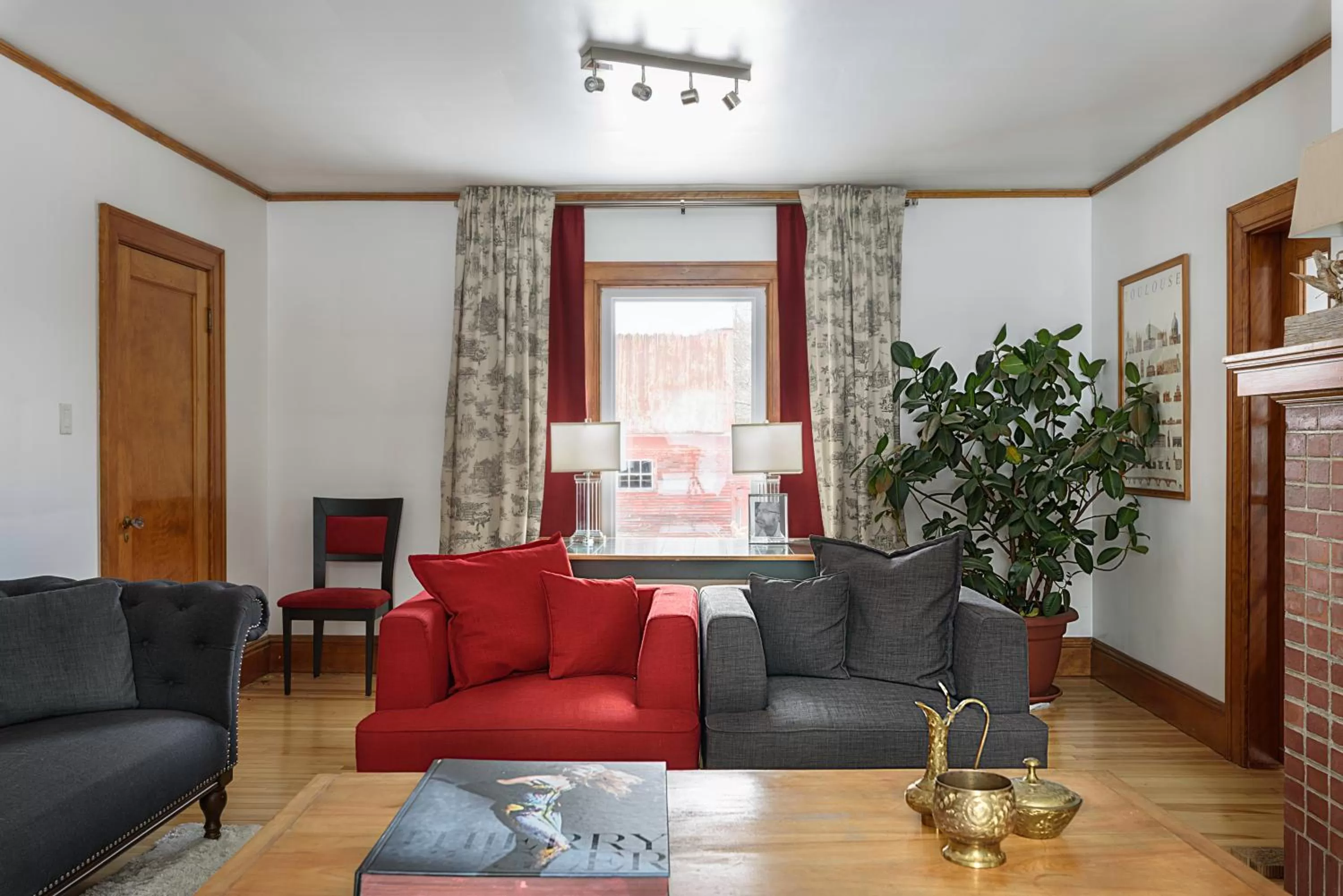 Seating Area in Maison Sherman's house
