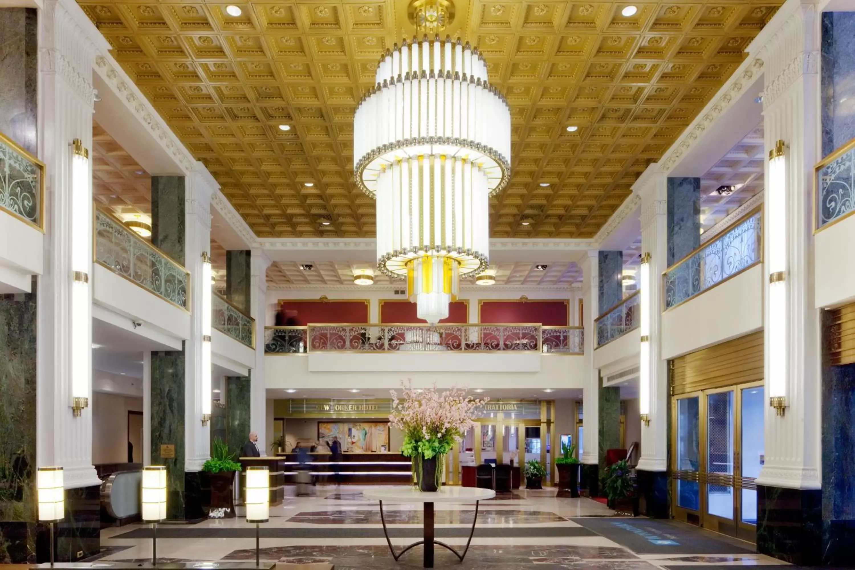 Property building, Lobby/Reception in The New Yorker, A Wyndham Hotel