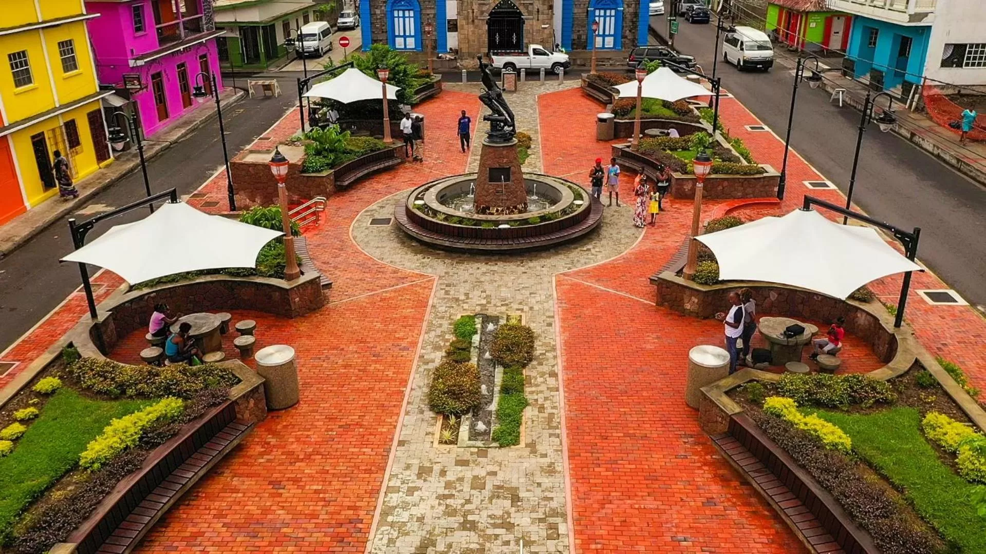 Street view in The Downtown Hotel