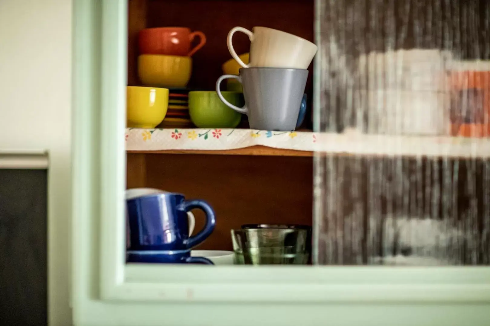 Communal kitchen, Coffee/Tea Facilities in Le Cisterne B&B