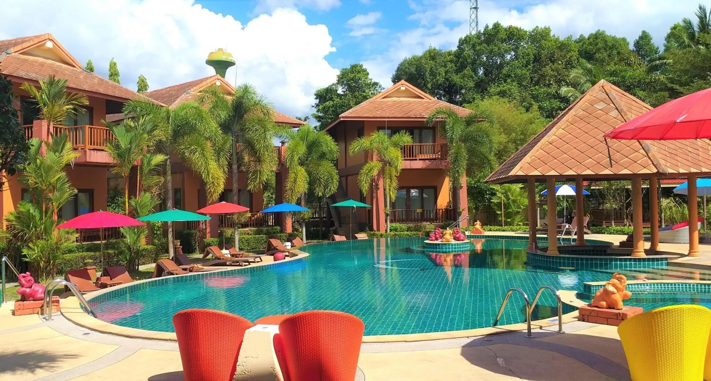 Balcony/Terrace, Swimming Pool in Andamanee Boutique Resort Aonang Krabi - SHA Extra Plus