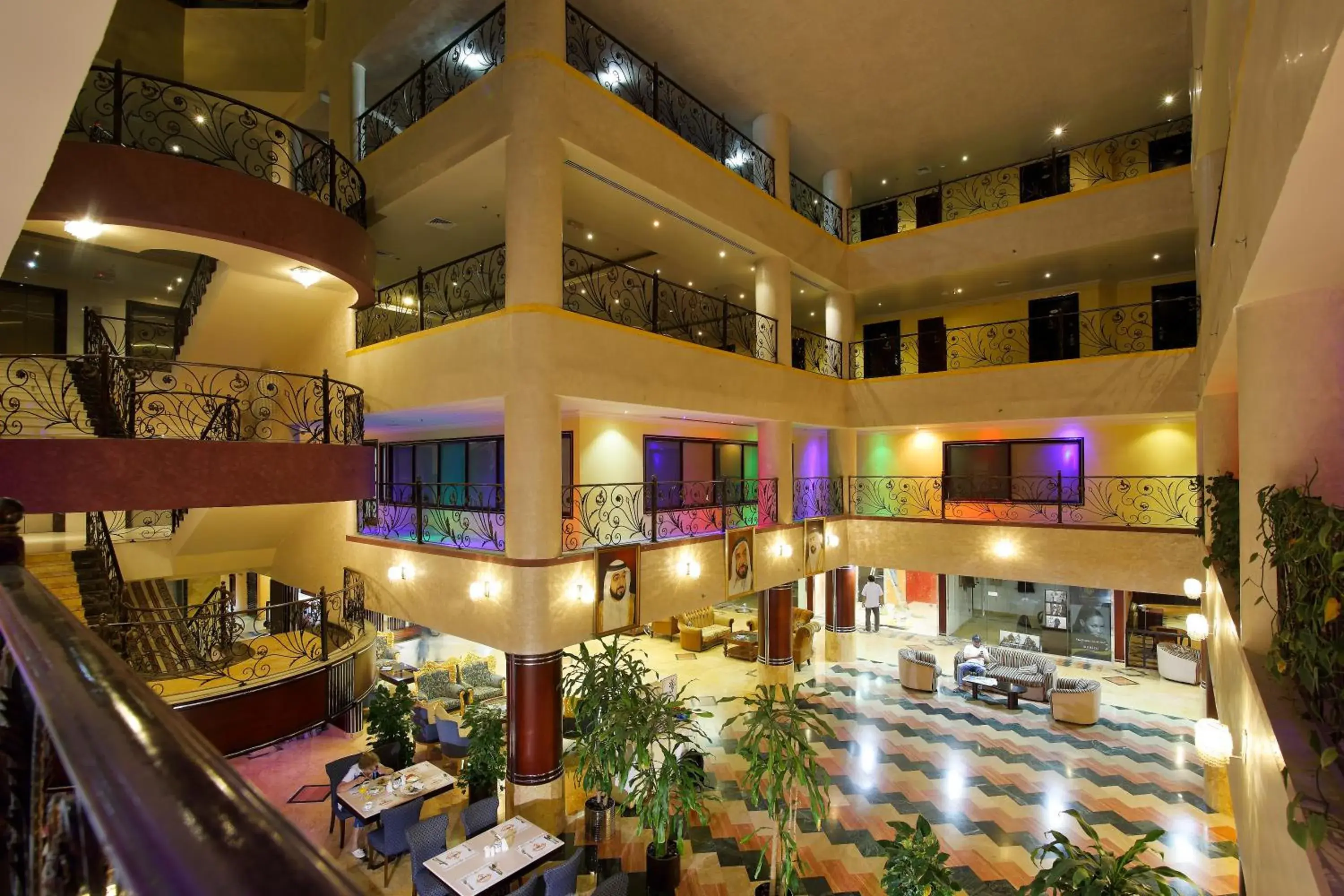 Lobby or reception in Al Bustan Hotel