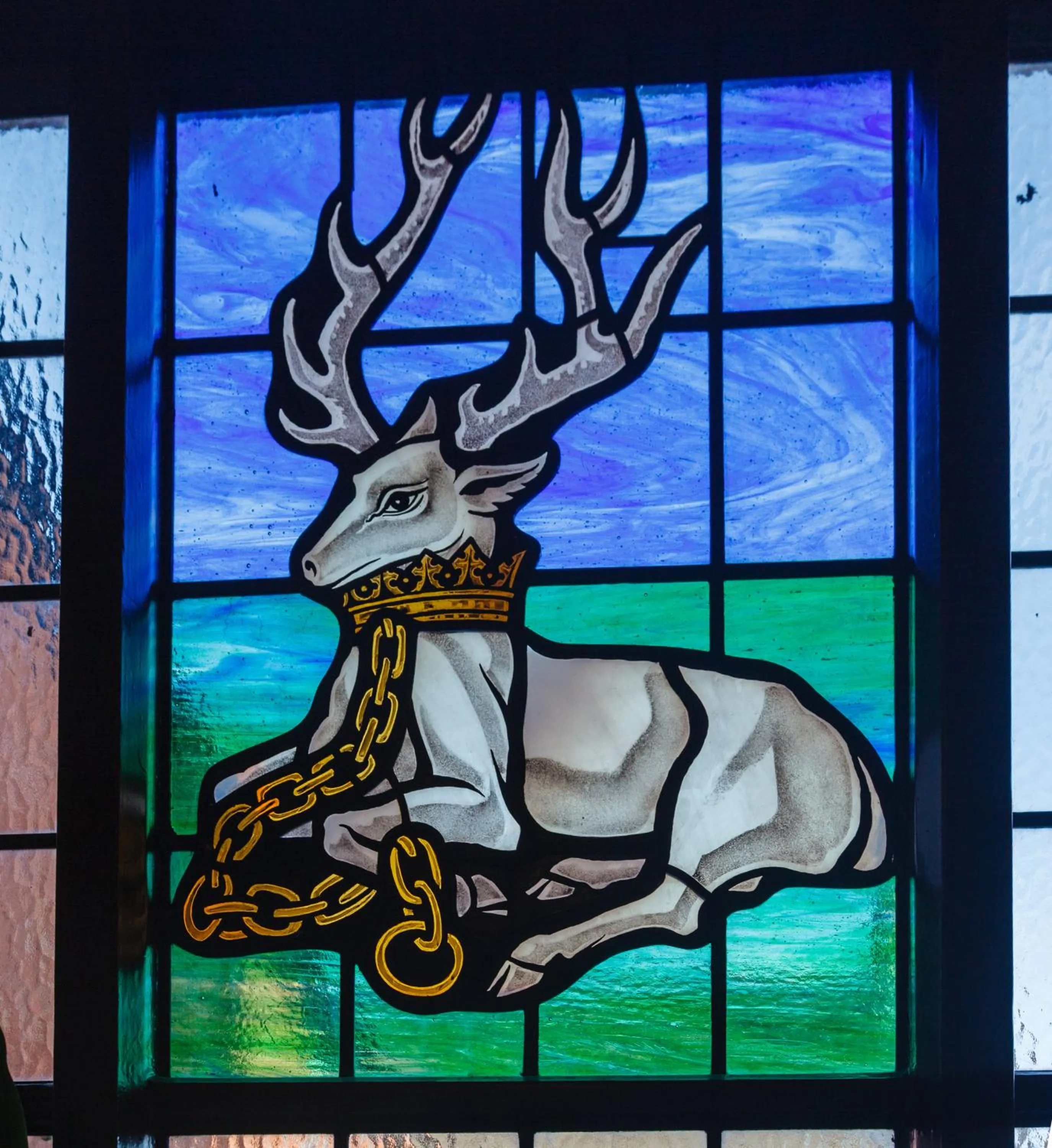 Decorative detail in White Hart Hotel