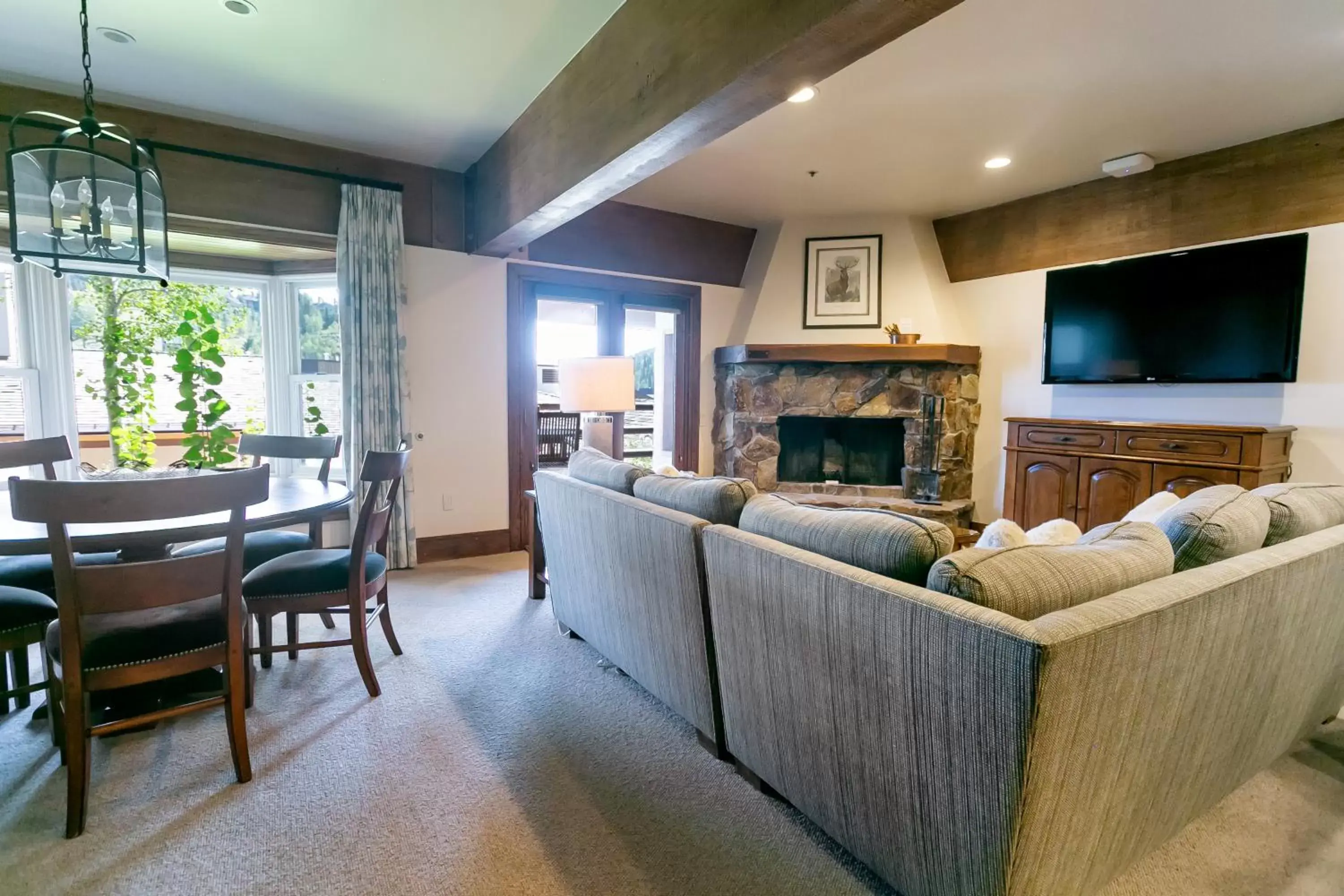 Living room, Seating Area in Stein Eriksen Lodge Deer Valley