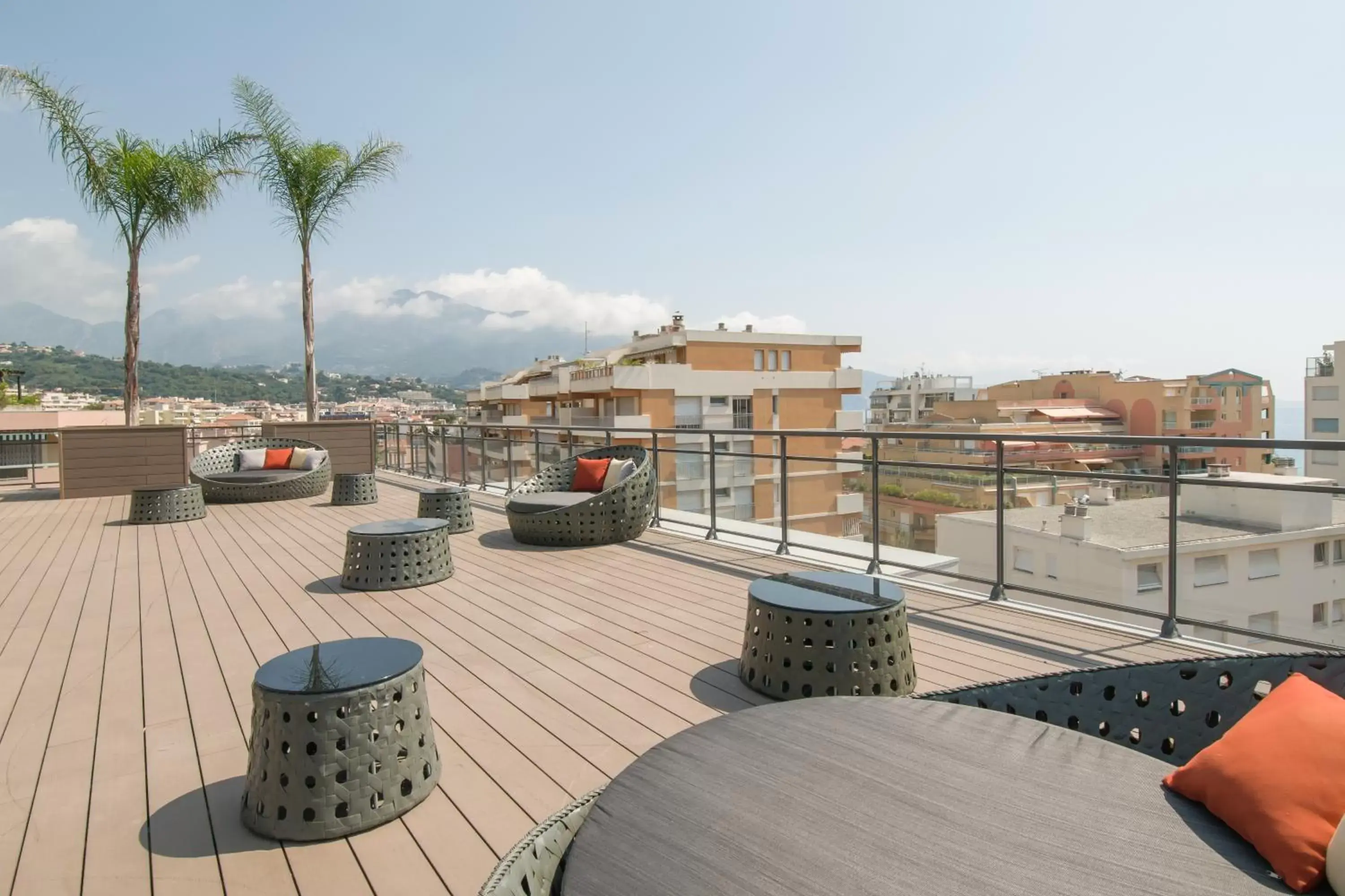 Patio, Balcony/Terrace in Résidence Pierre & Vacances Premium Julia Augusta