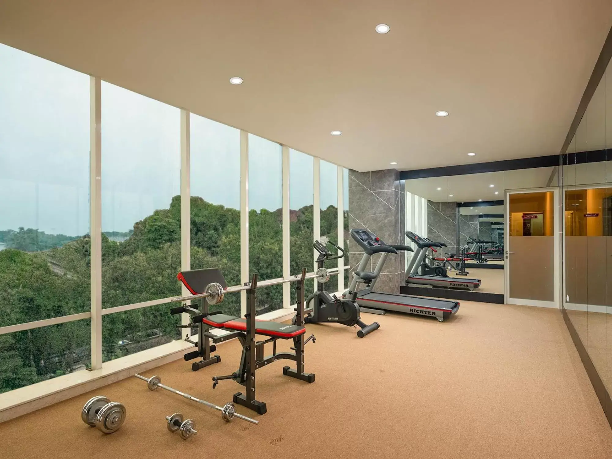 Fitness centre/facilities in The Alana Yogyakarta Hotel and Convention Center Fitness centre/facilities in The Alana Yogyakarta Hotel and Convention Center