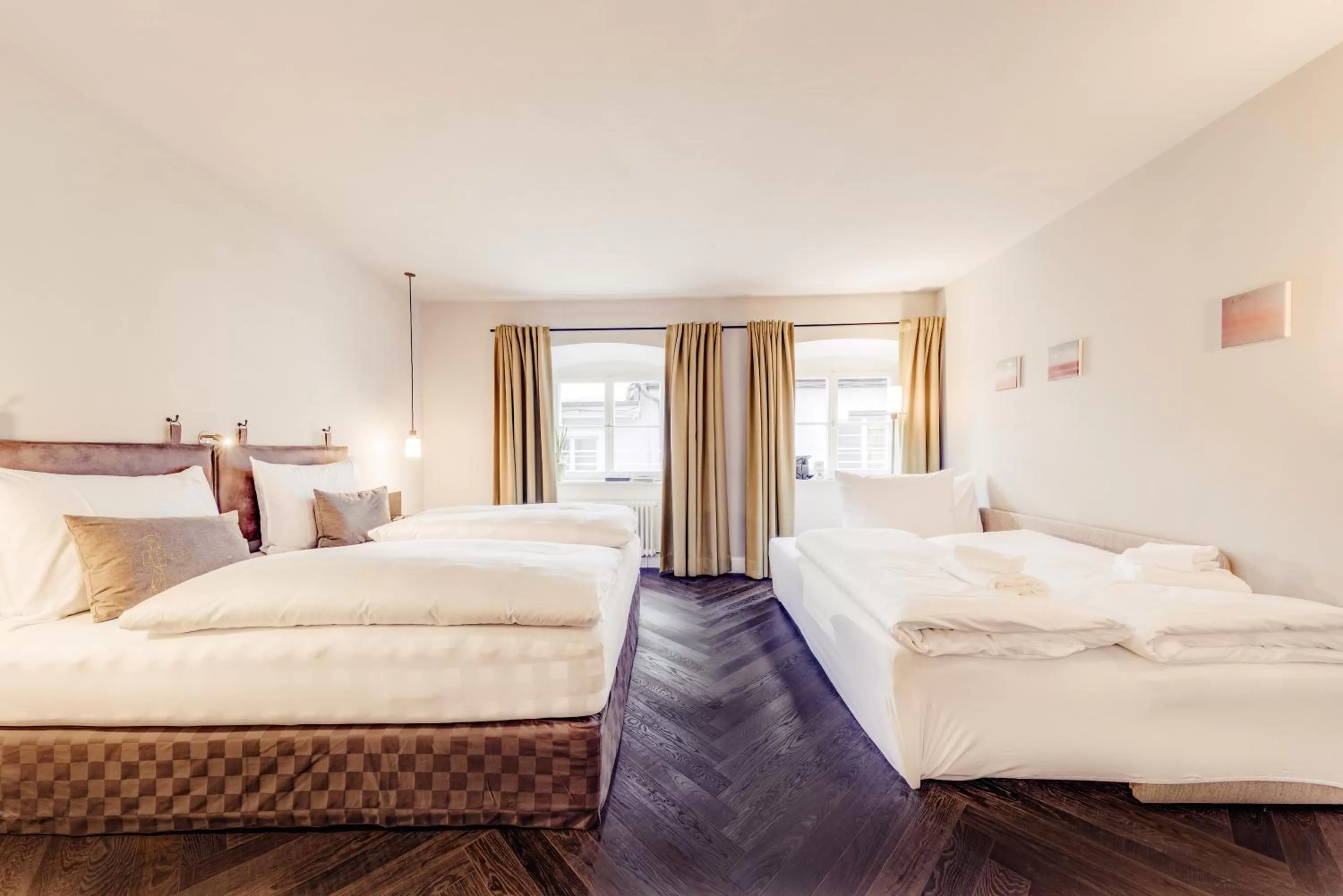 Bed in Boutique Hotel das TSCHOFEN