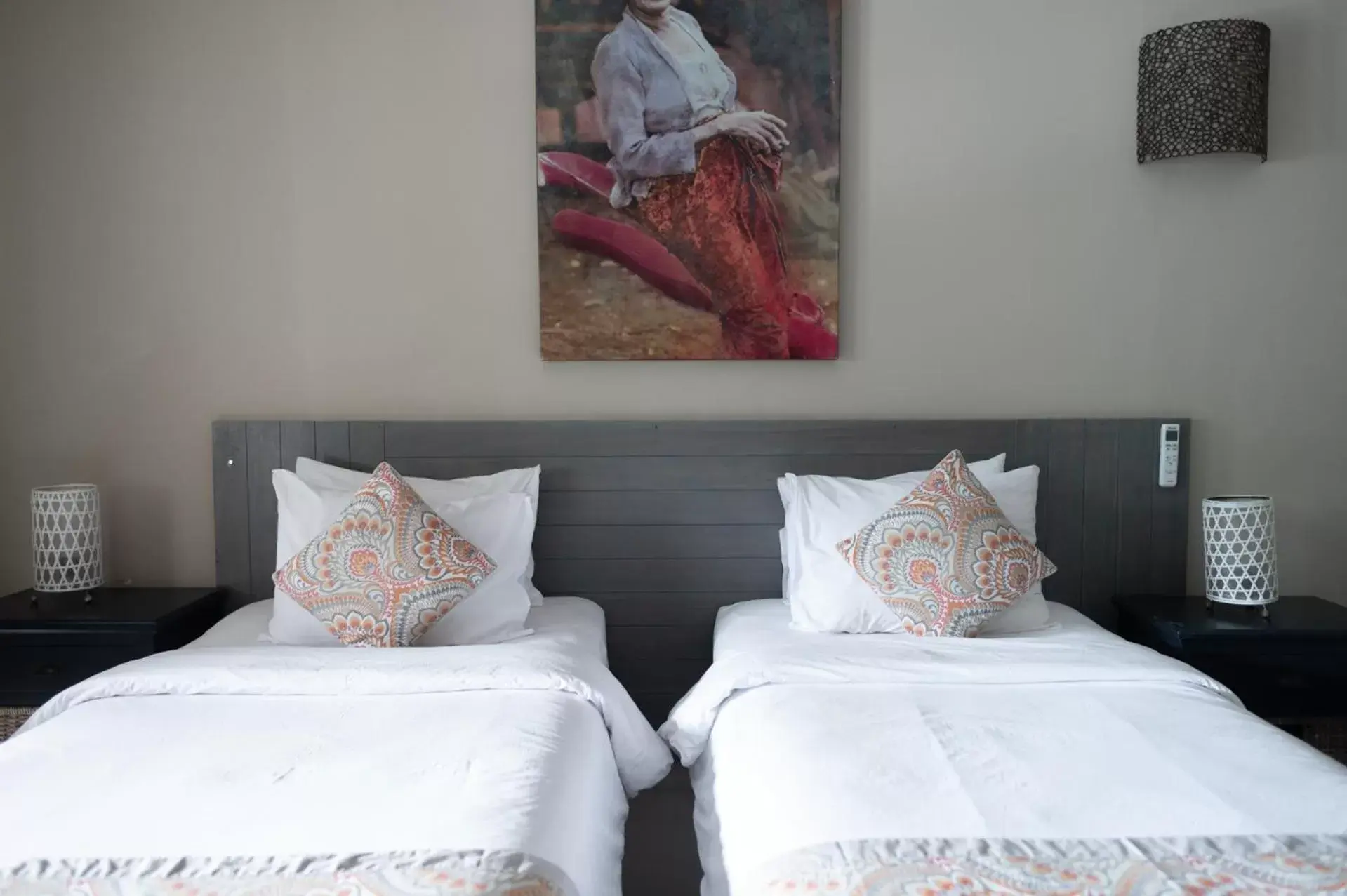 Bed in Scallywags Resort Bed in Scallywags Resort