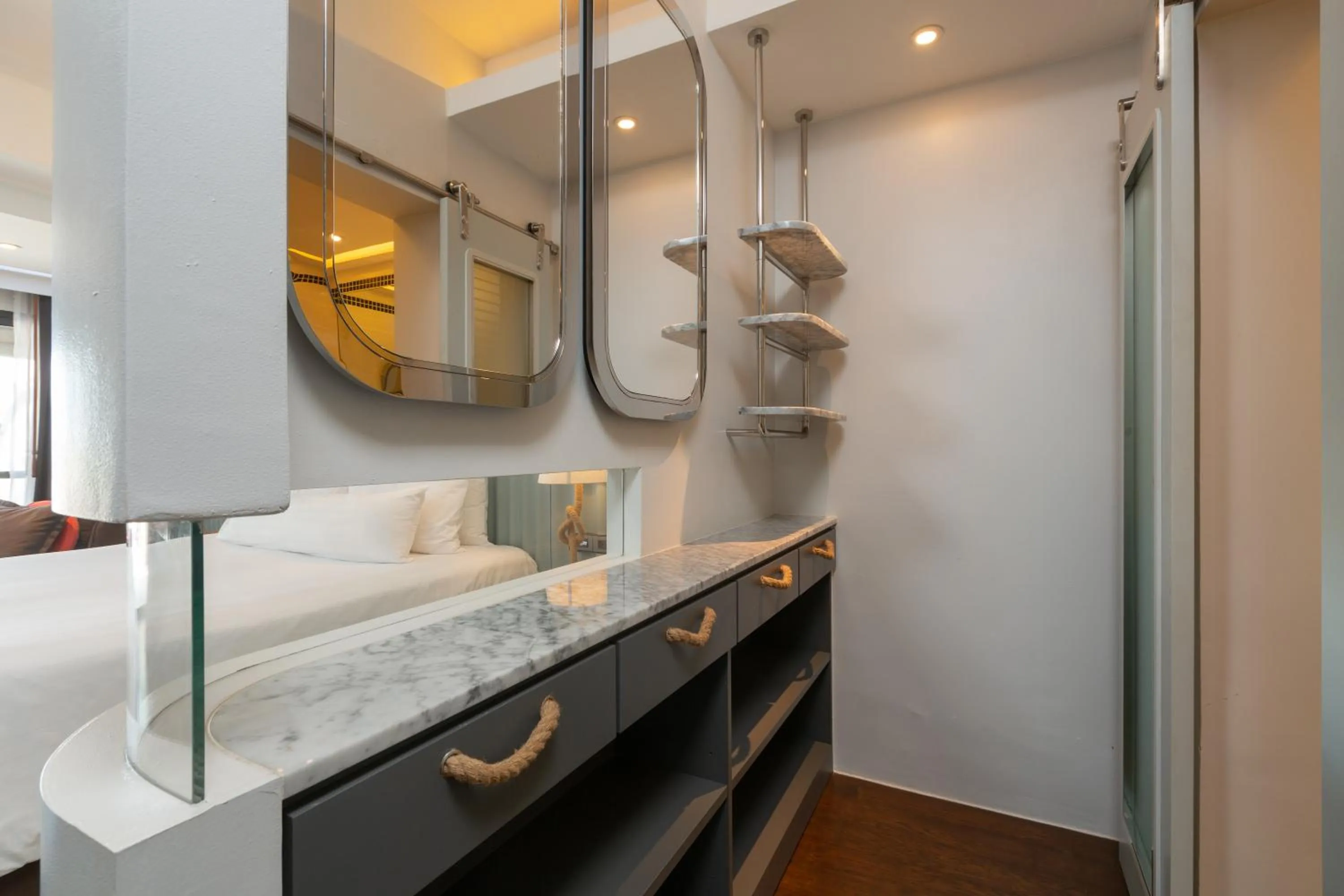 Bed in The Boathouse Phuket-SHA Plus