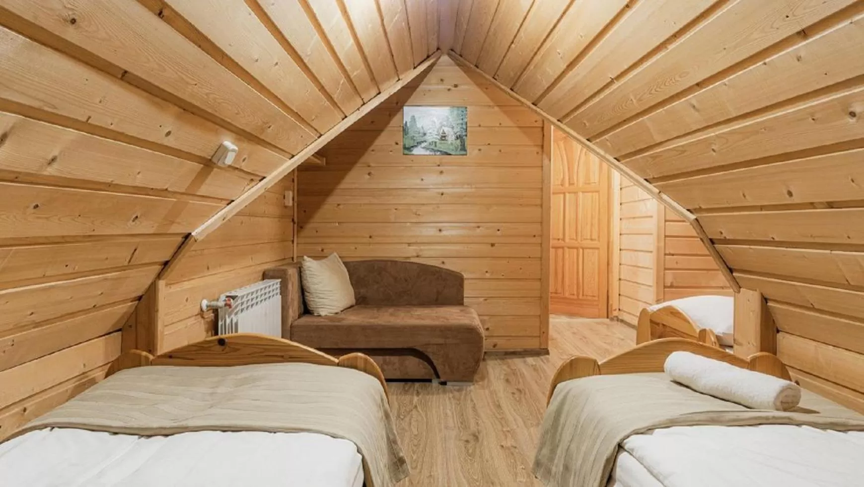 Photo of the whole room, Bed in Chata u Bronka