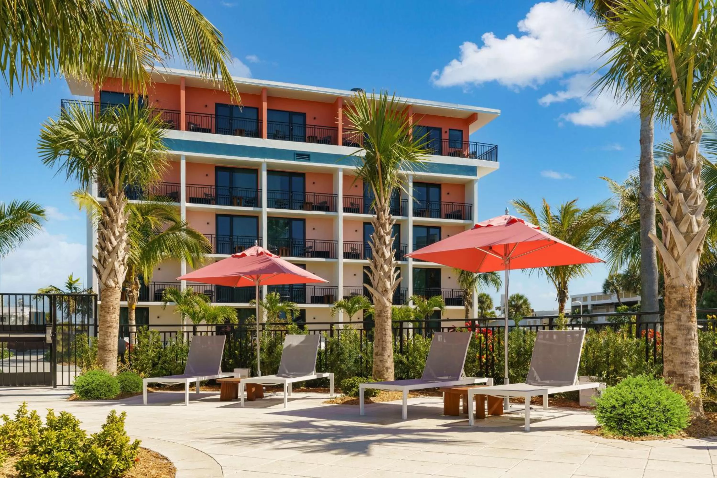 Property building in Hilton Garden Inn St. Pete Beach, FL