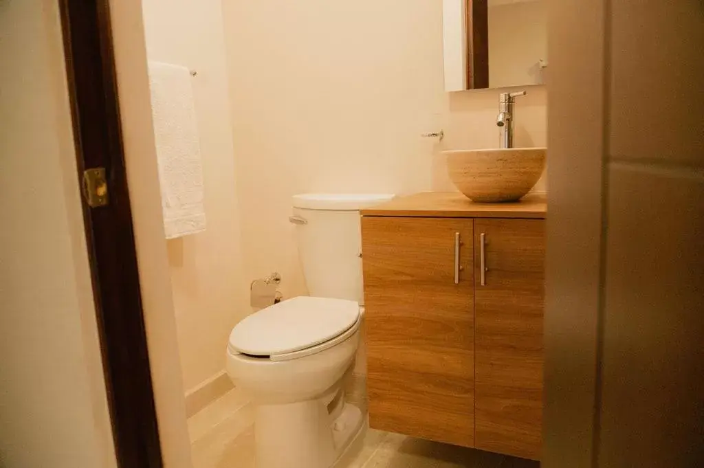 Bathroom in Hotel Fratelli