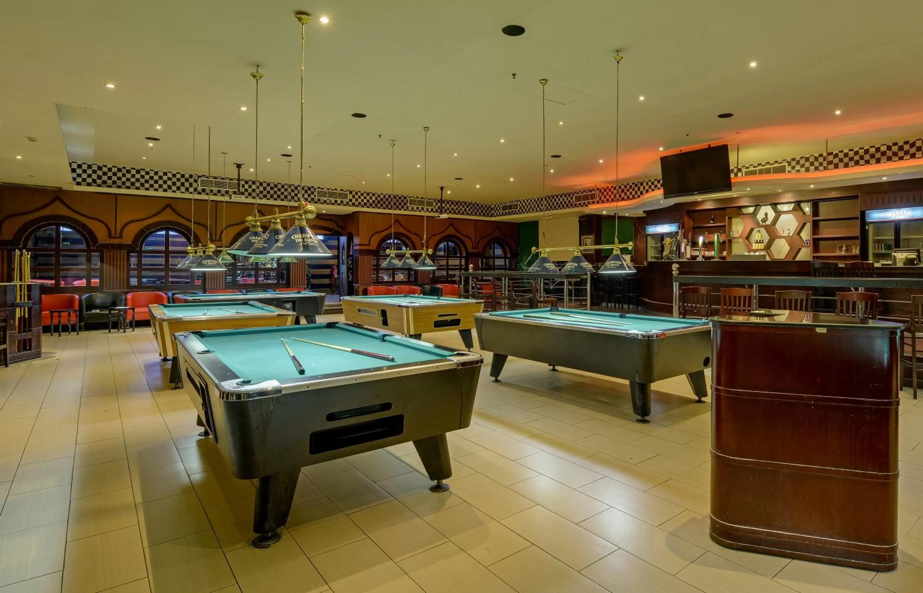 Billiard in La Rosa Hotel, Juffair