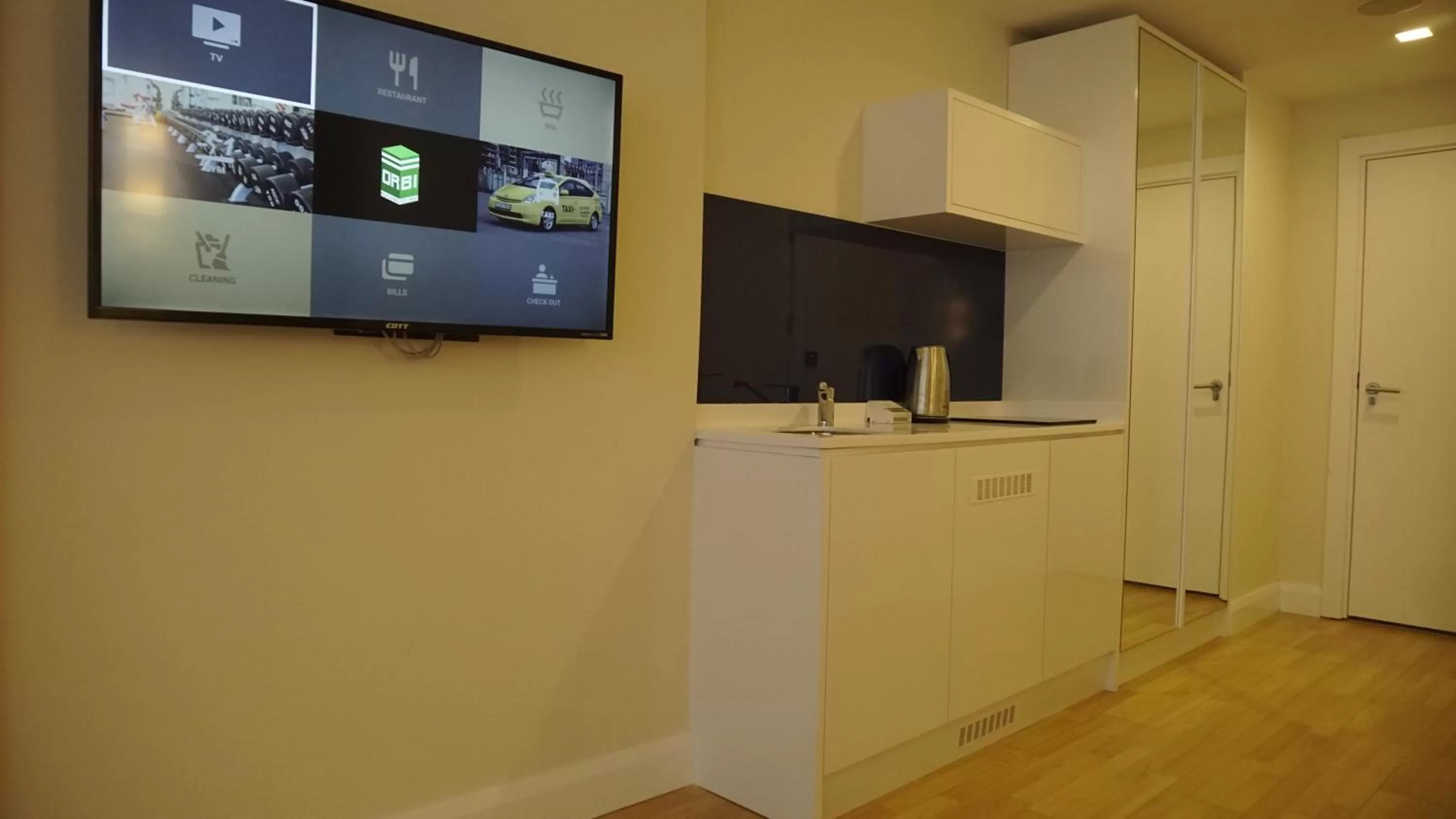 TV/Entertainment Center in Best Batumi Apartments
