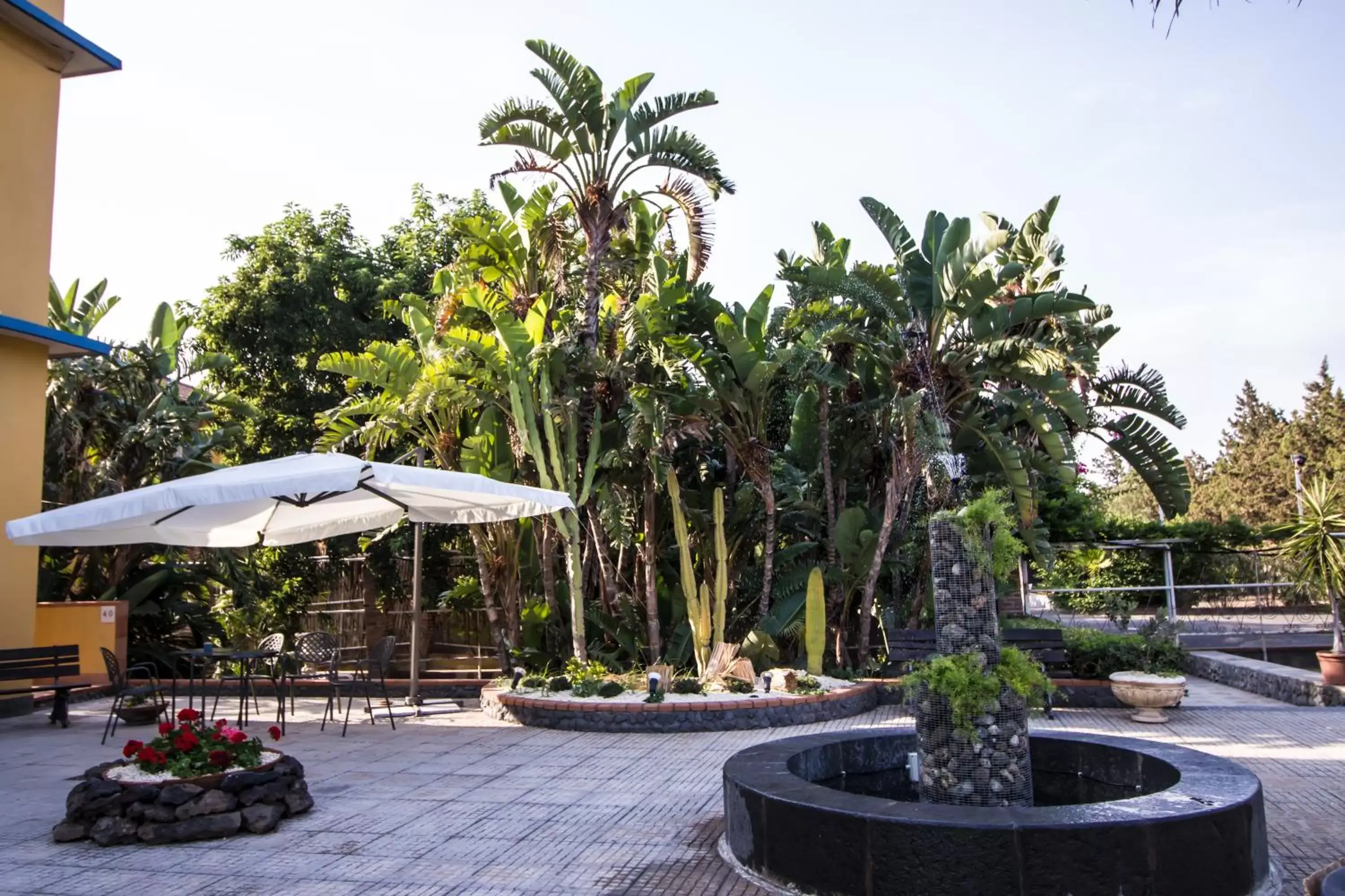 Decorative detail, Patio/Outdoor Area in Miramare Hotel