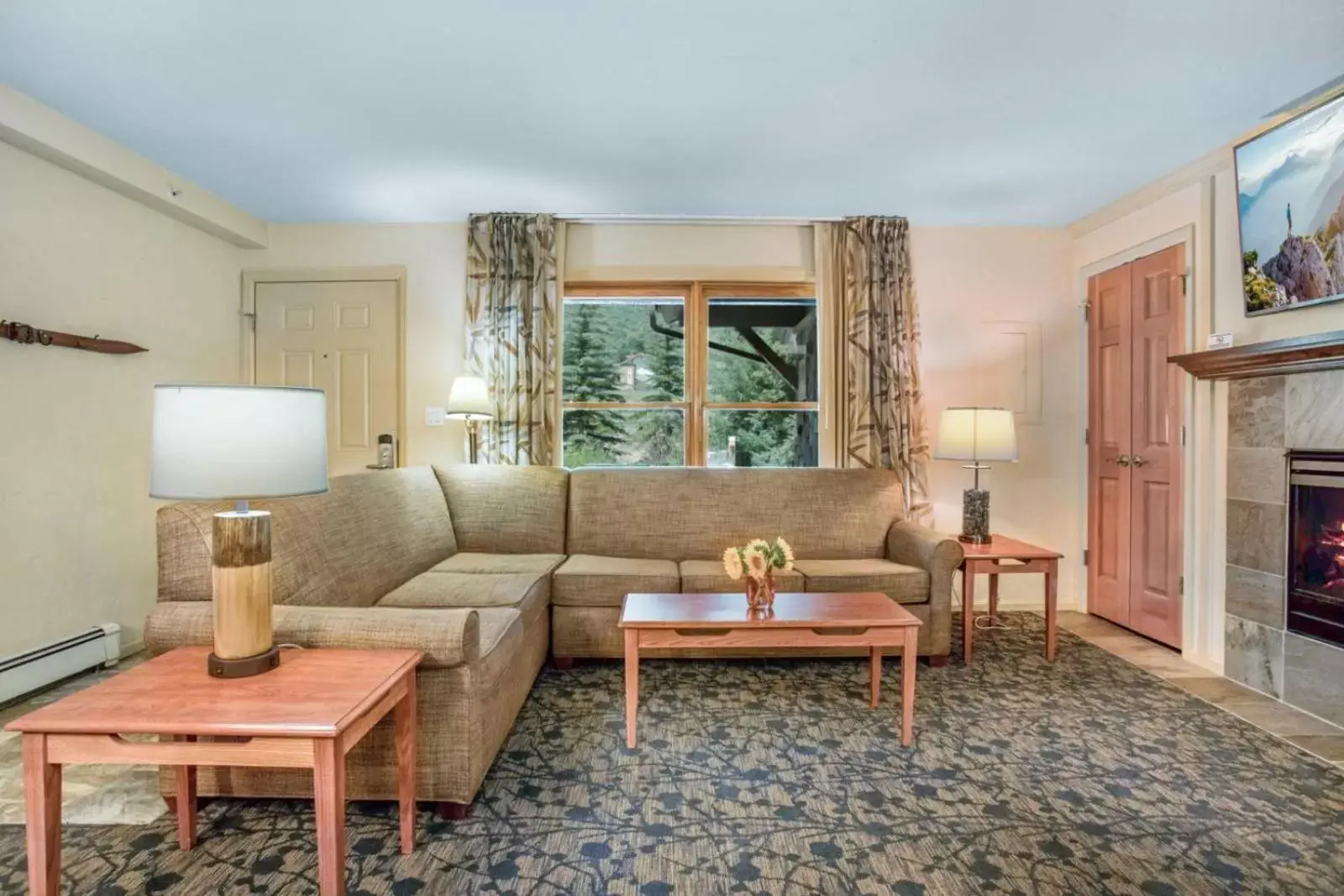 View (from property/room), Seating Area in Bluegreen's StreamSide at Vail