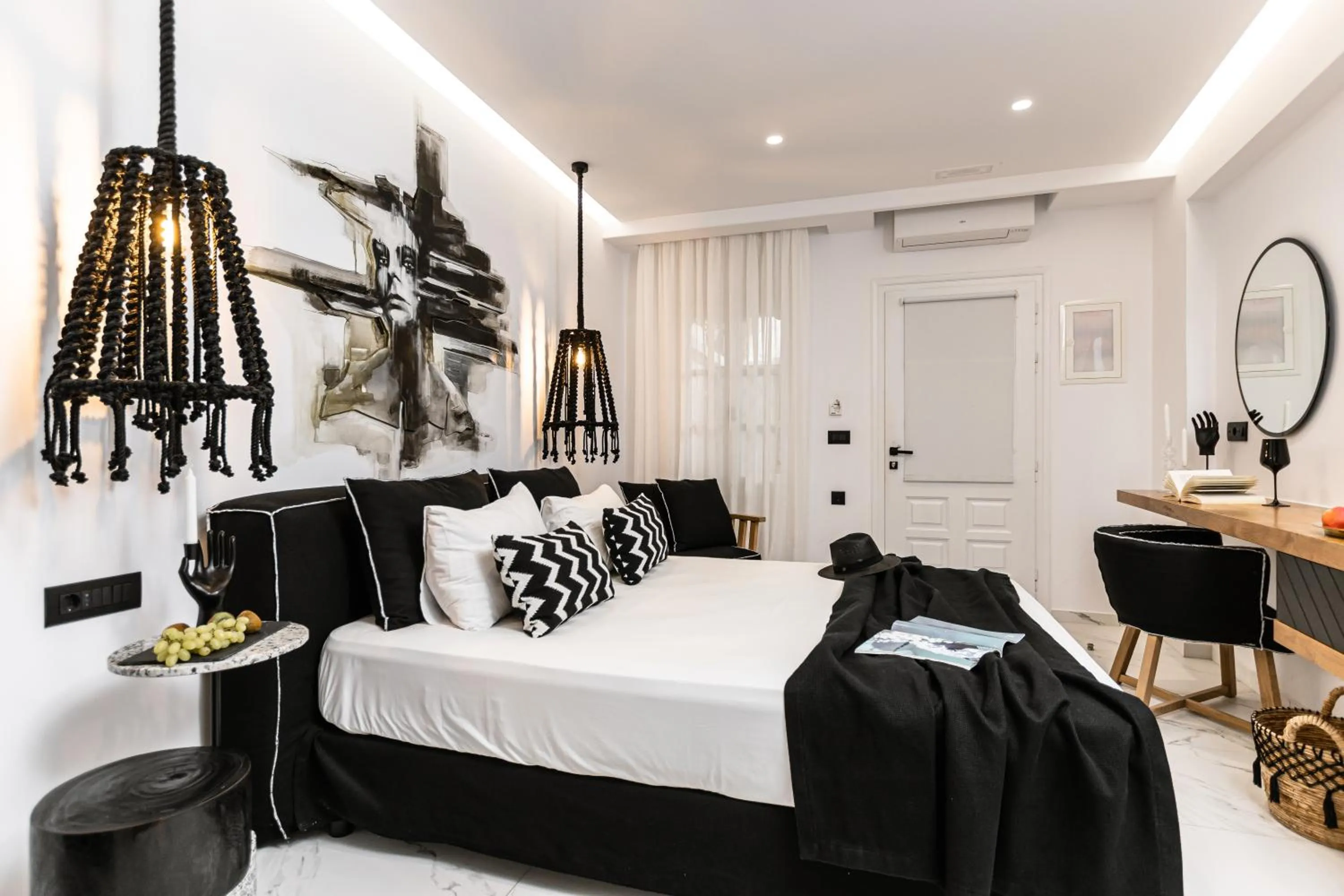 Bed in Hotel Palatia