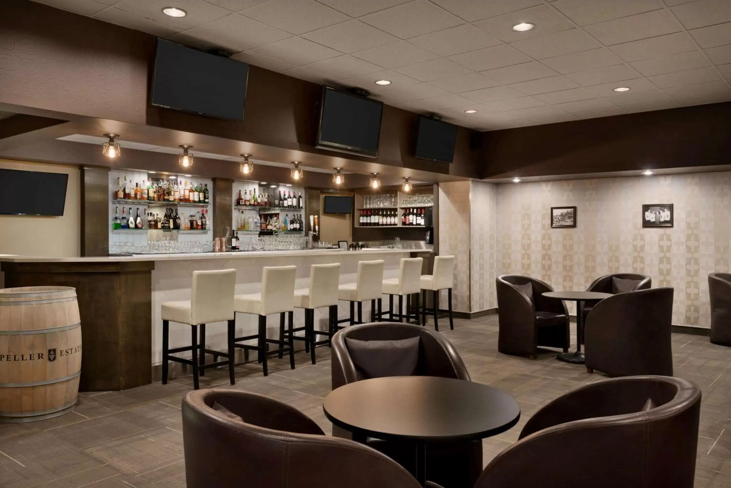 Lounge or bar, Lounge/Bar in Ramada Plaza by Wyndham Regina Downtown