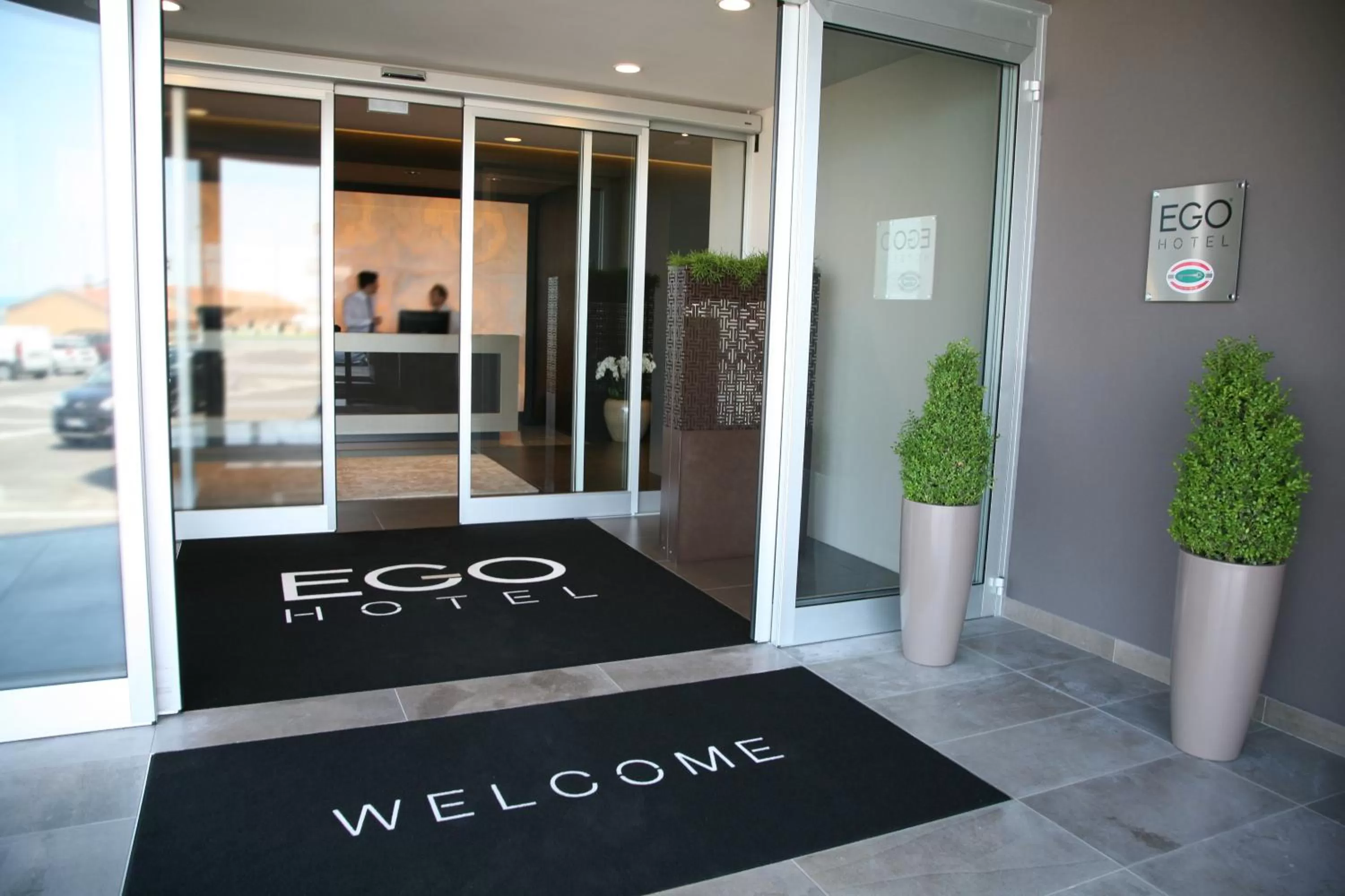 Facade/entrance in Ego Hotel