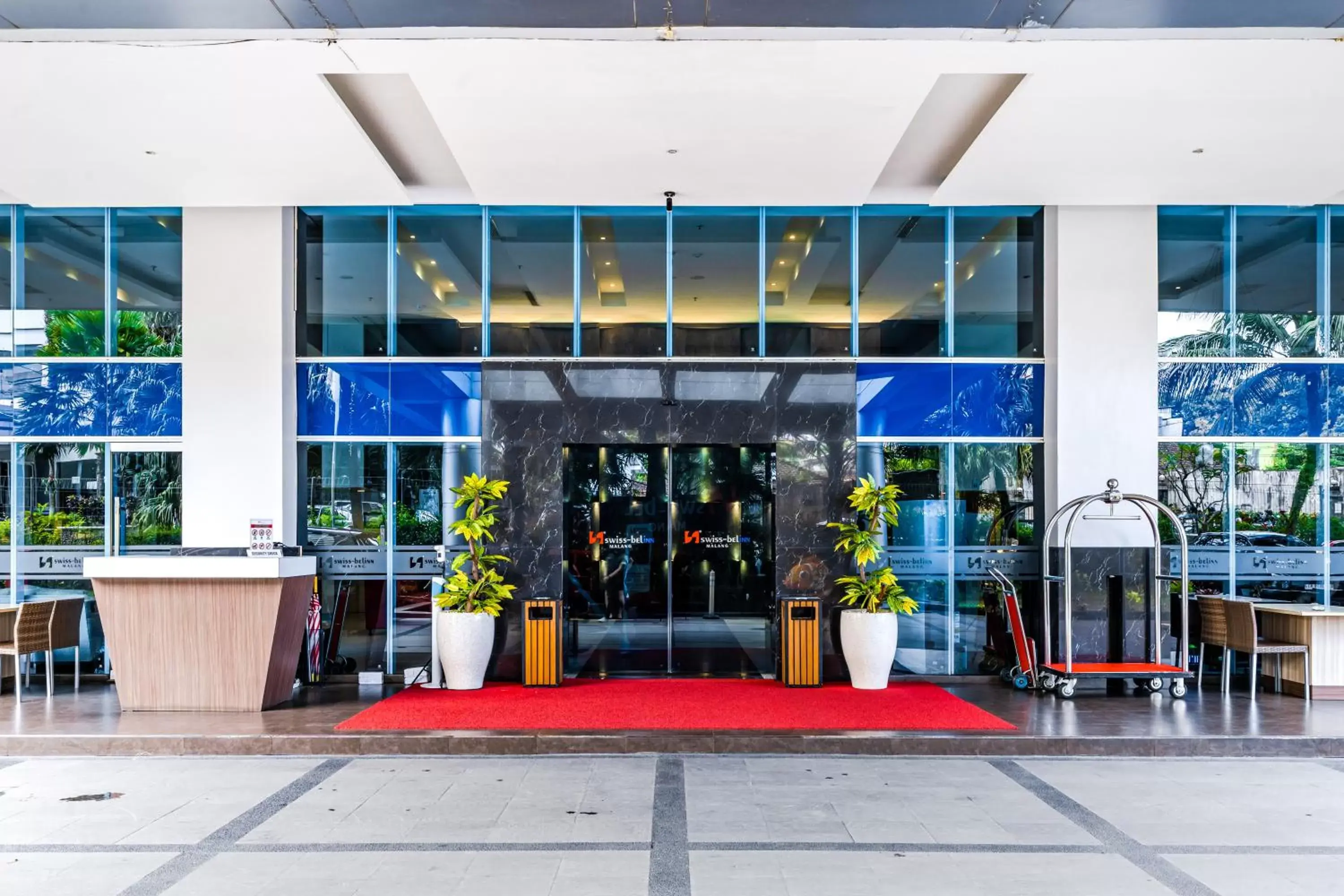 Lobby or reception in Swiss-Belinn Malang