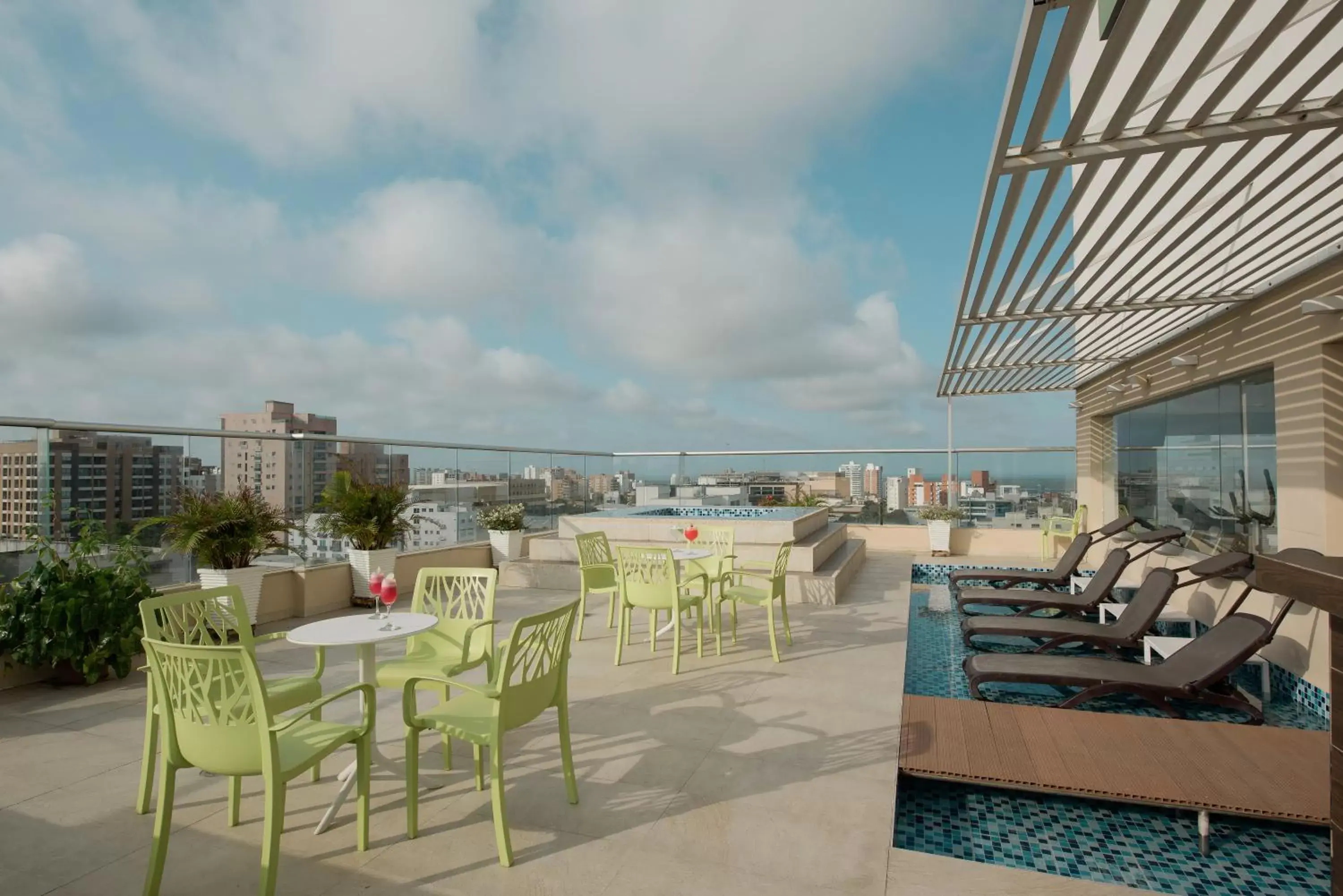 Balcony/Terrace in Wyndham Garden Barranquilla