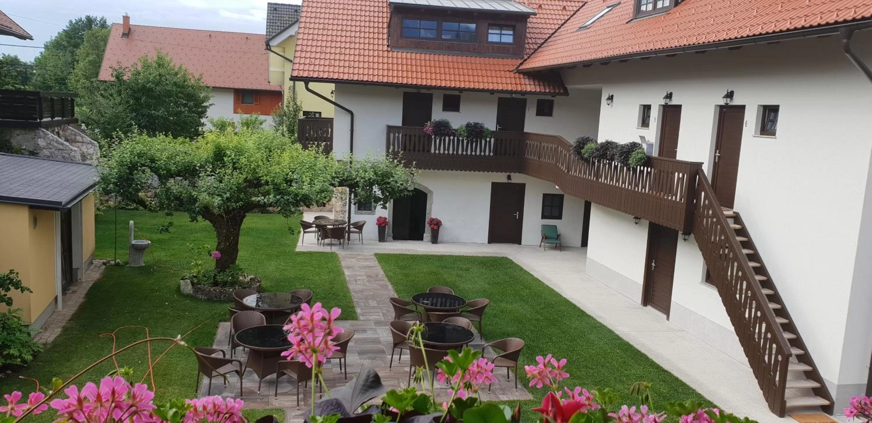 Property building in Resort Vidmar near Bled - rooms Vidmar