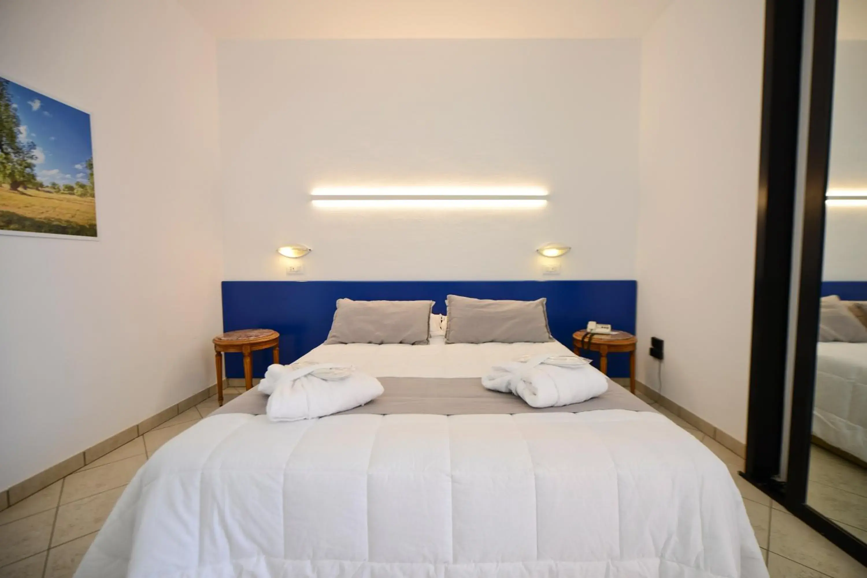 Bed in Grand Hotel Masseria Santa Lucia