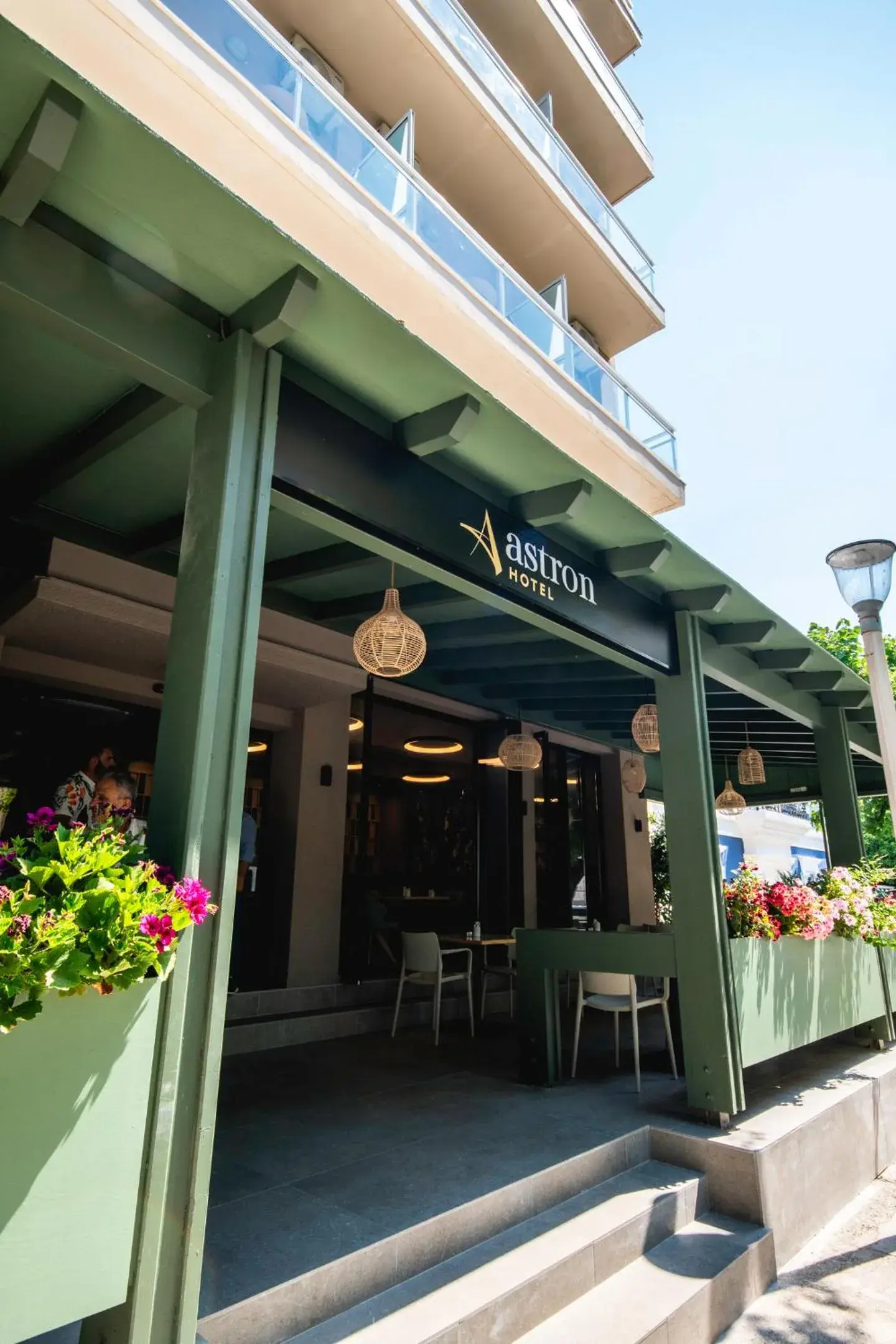 Facade/entrance in Astron Hotel Rhodes Facade/entrance in Astron Hotel Rhodes