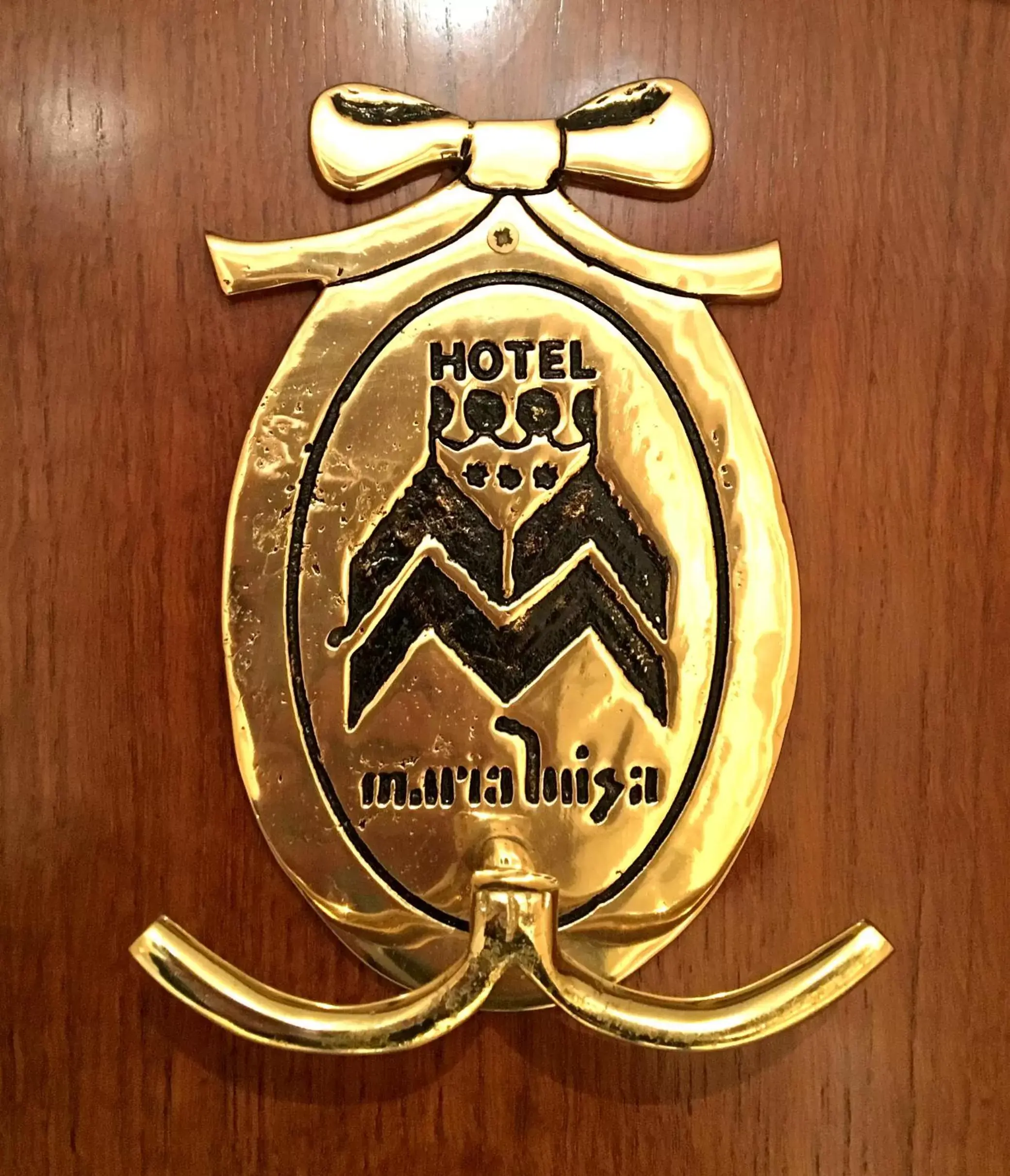 Decorative detail, Property Logo/Sign in Hotel Maria Luisa