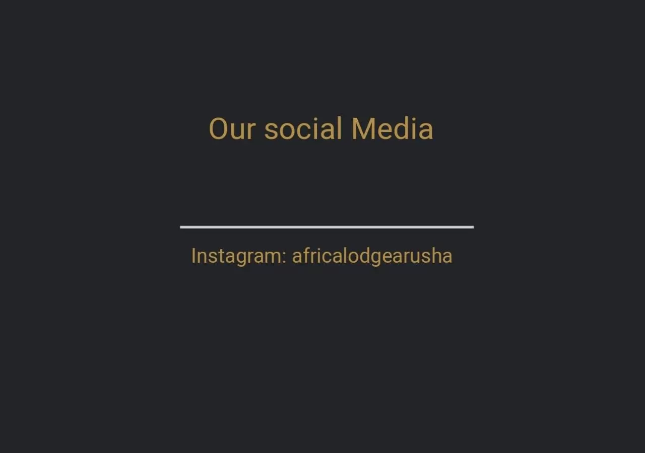 Property building in Africa Lodge Arusha