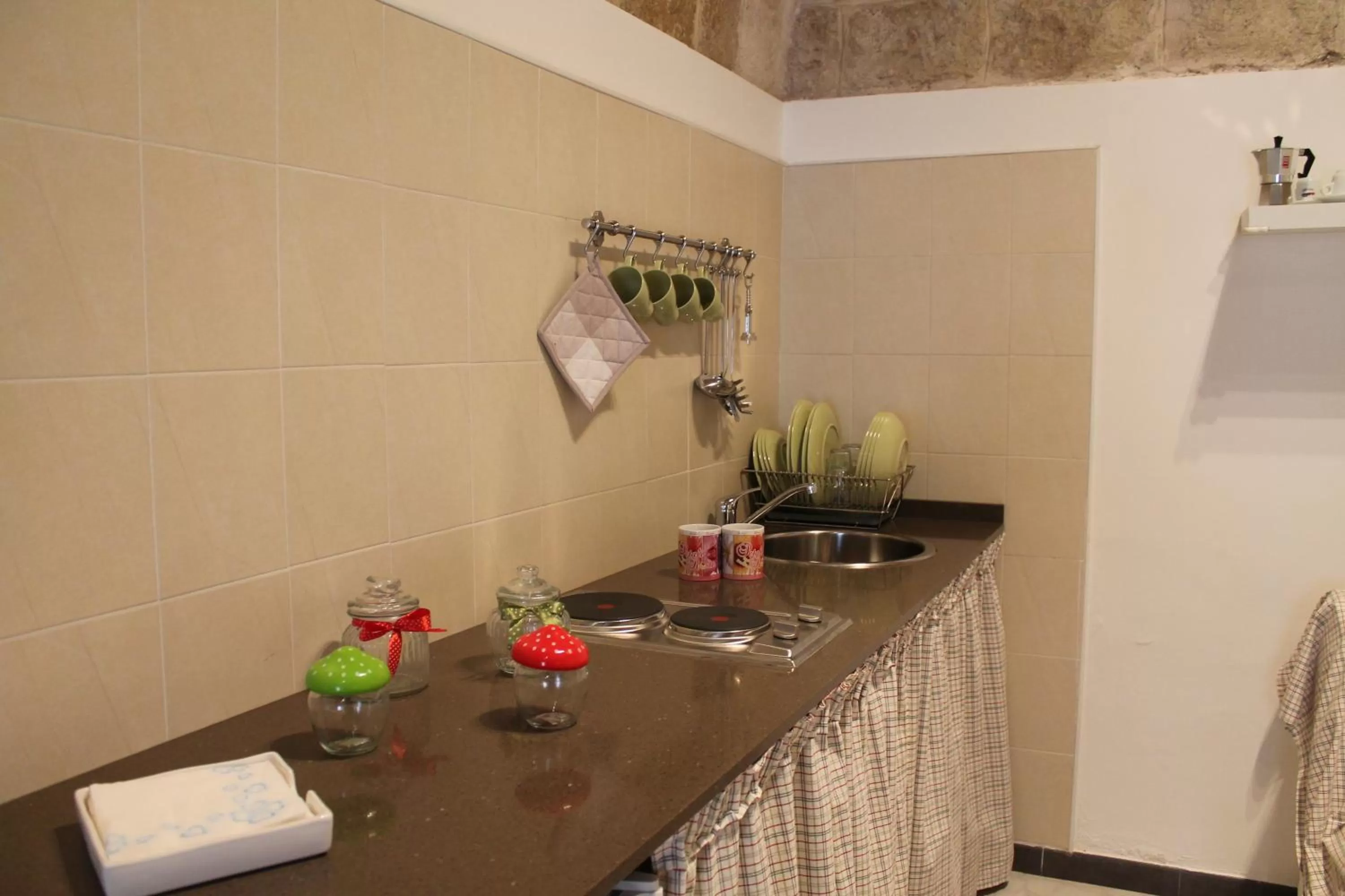 Coffee/tea facilities, Bathroom in Beb Petali Rosa