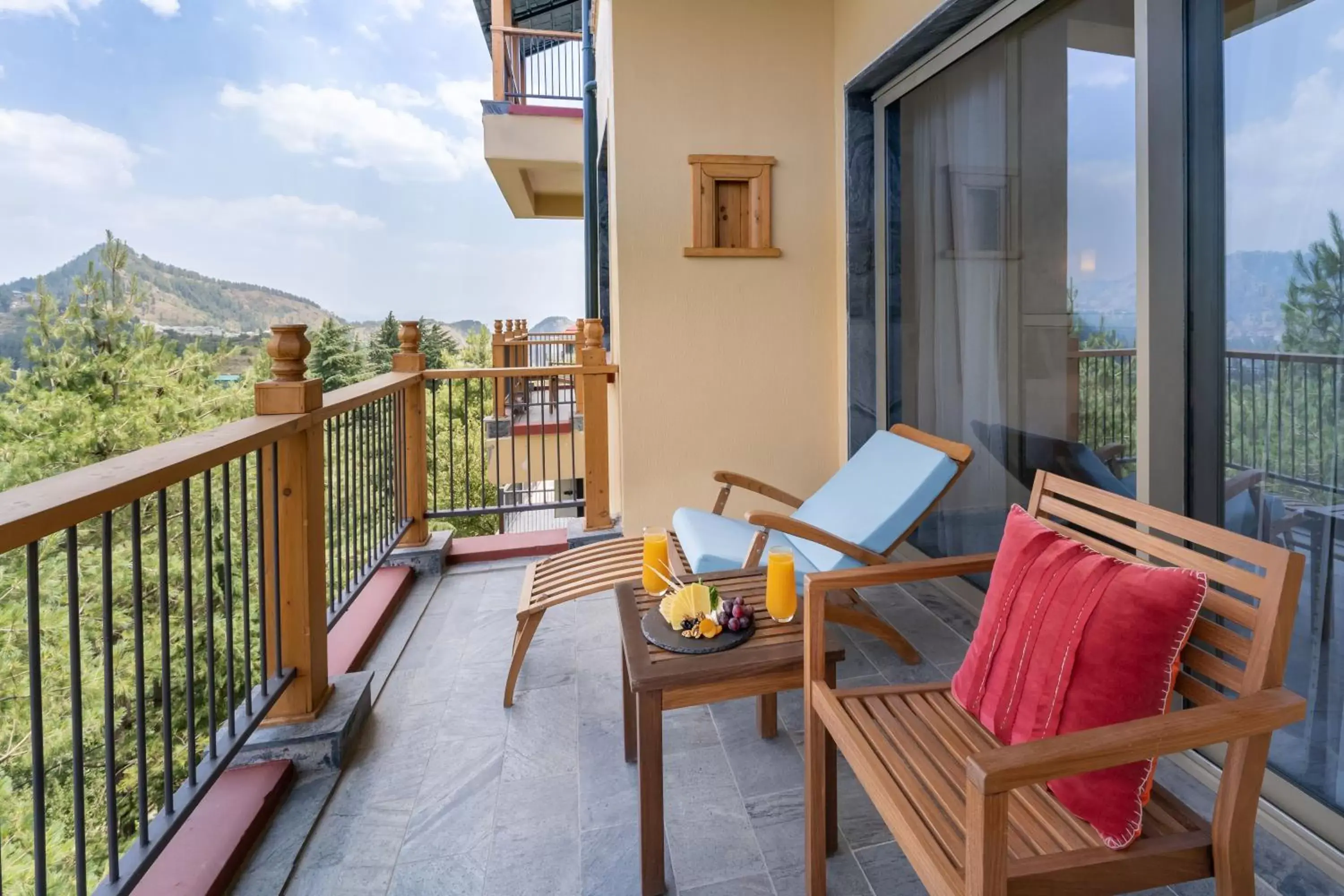 Balcony/Terrace in Taj Theog Resort & Spa Shimla