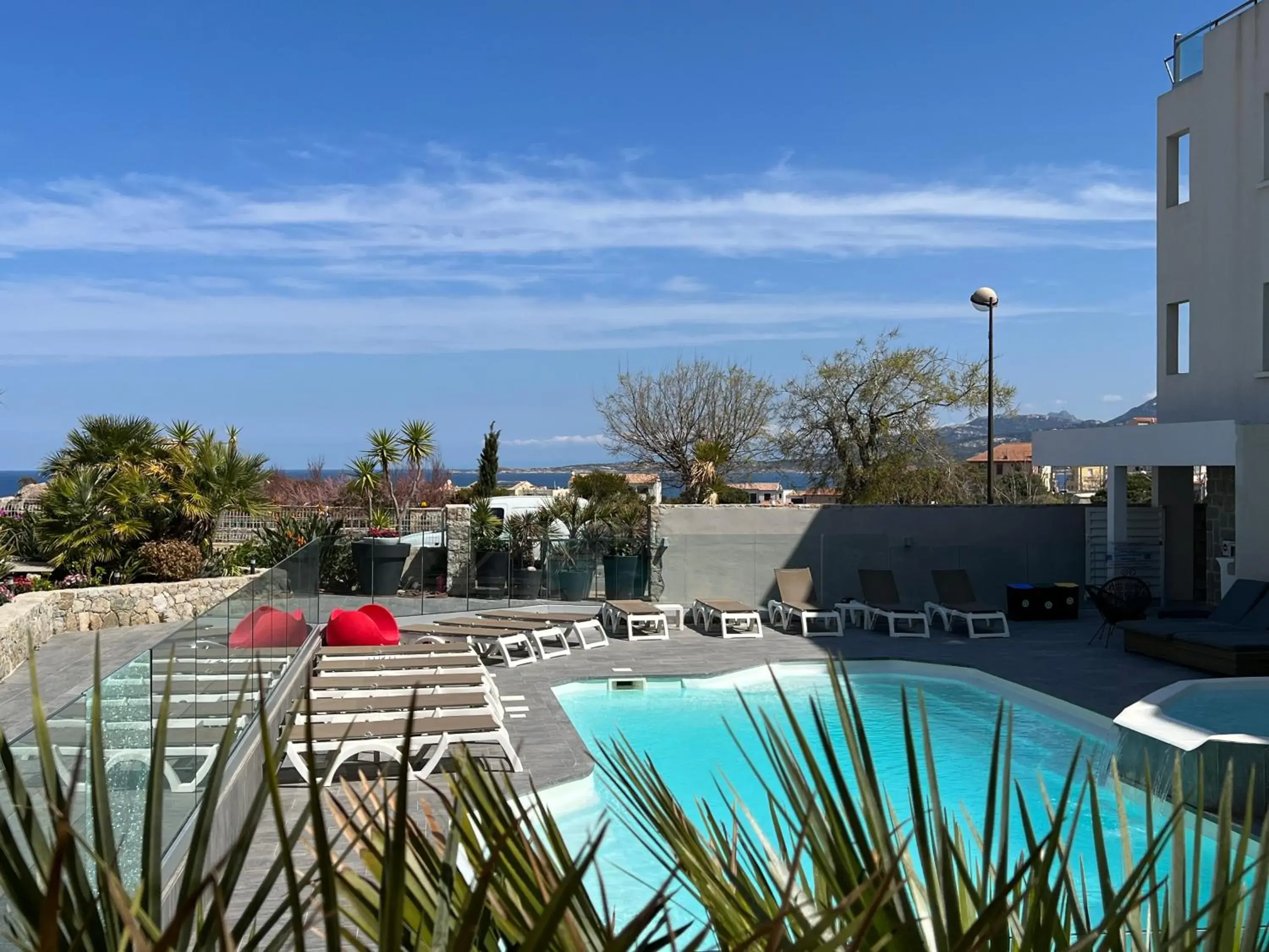 Swimming pool, Pool View in Hotel Revellata