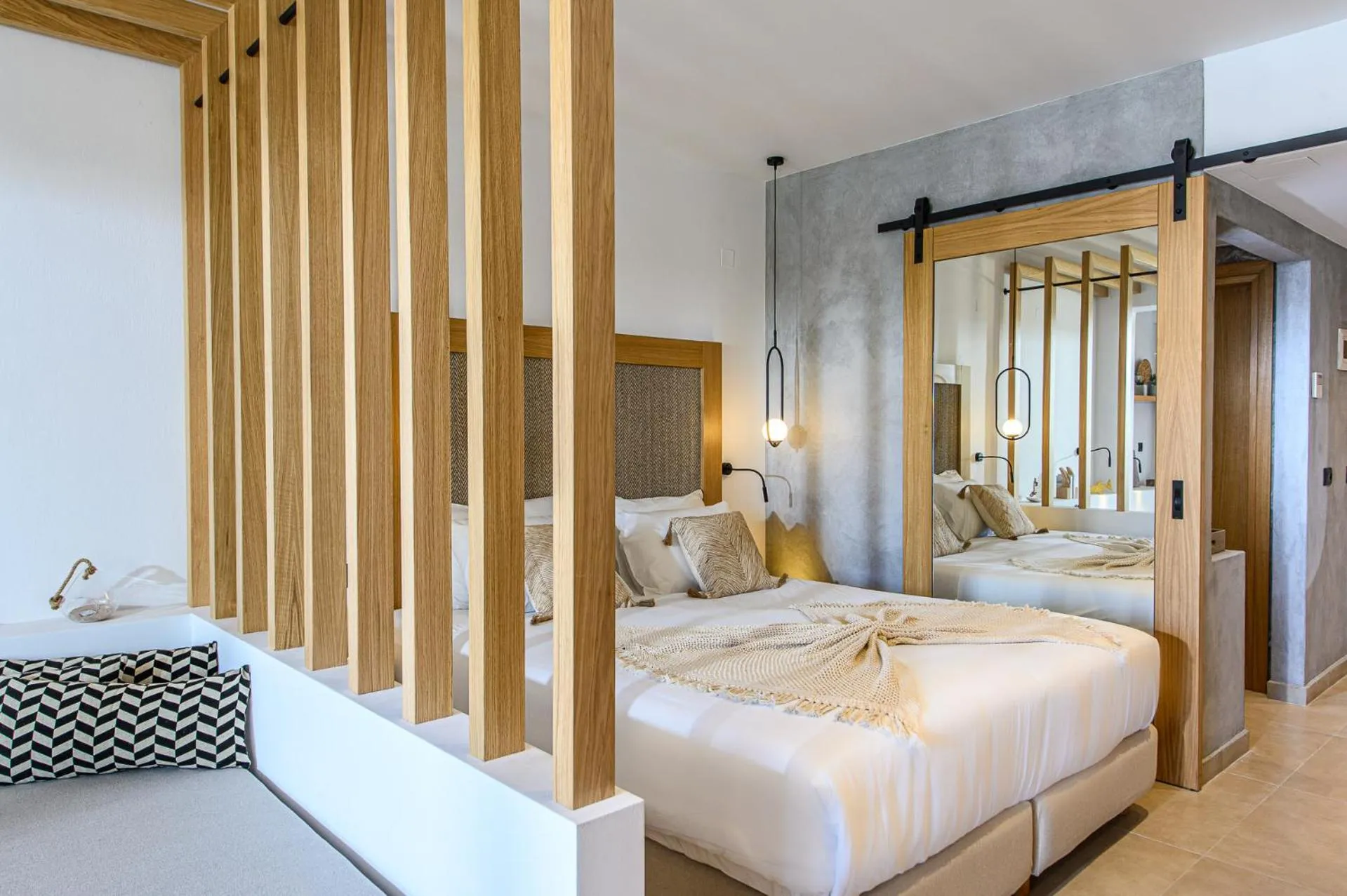 Bed in Stella Palace Aqua Park Resort