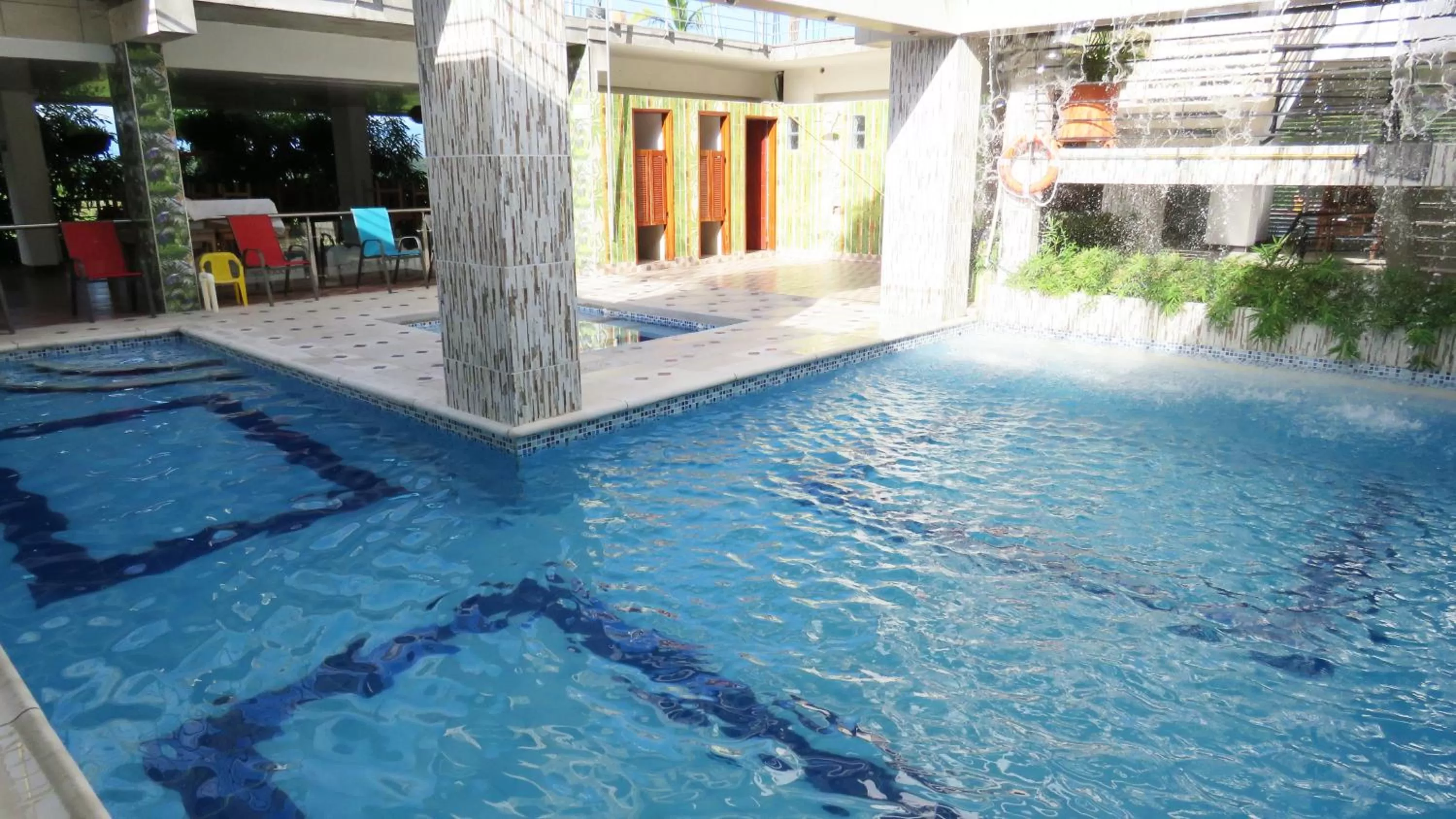 Pool view in Mirador de San Jorge