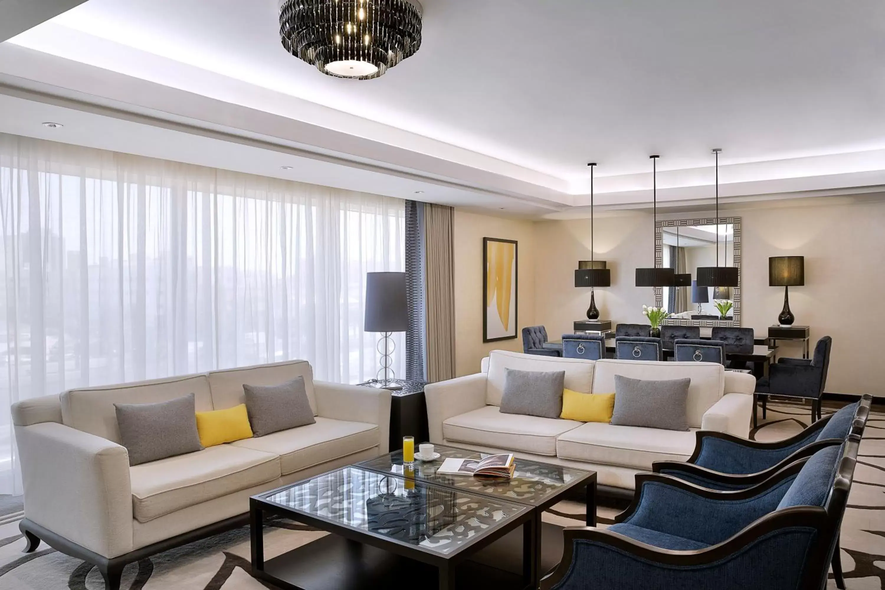 Living room, Seating Area in voco - Riyadh, an IHG Hotel