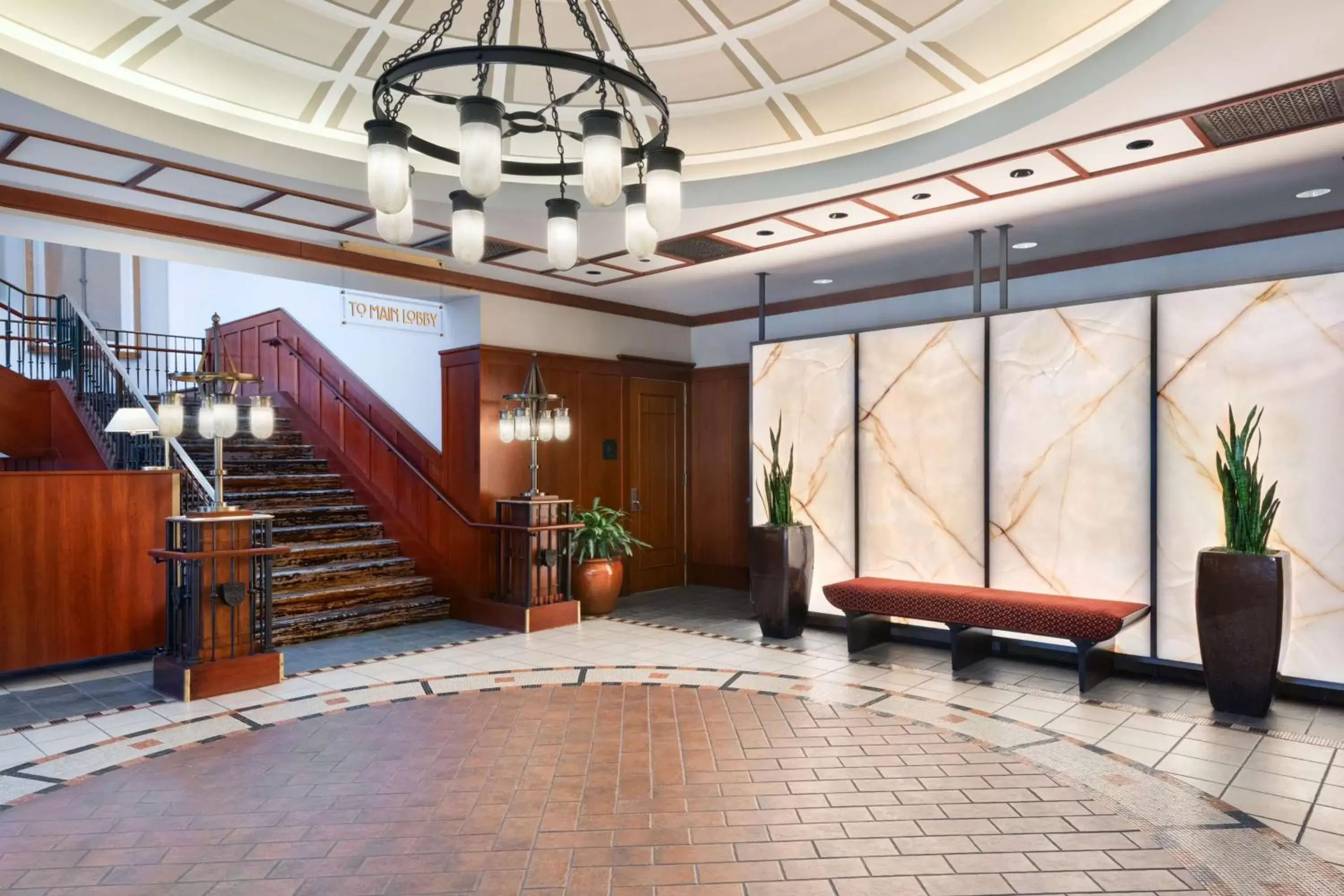 Lobby or reception, Lobby/Reception in The Inn at Penn, A Hilton Hotel