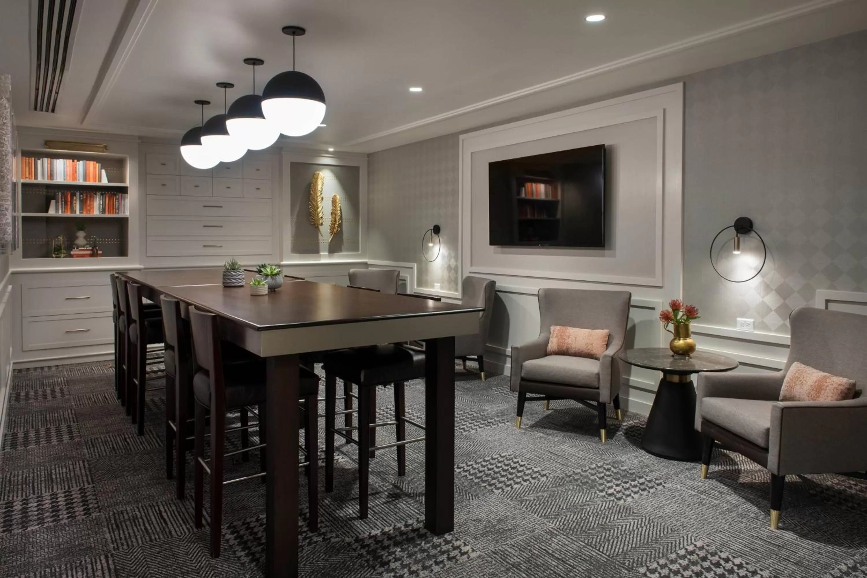 Lounge or bar in Boston Marriott Copley Place