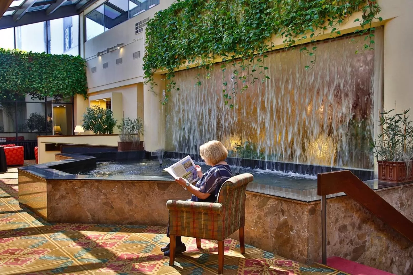 Lobby or reception in Capital Plaza Hotel